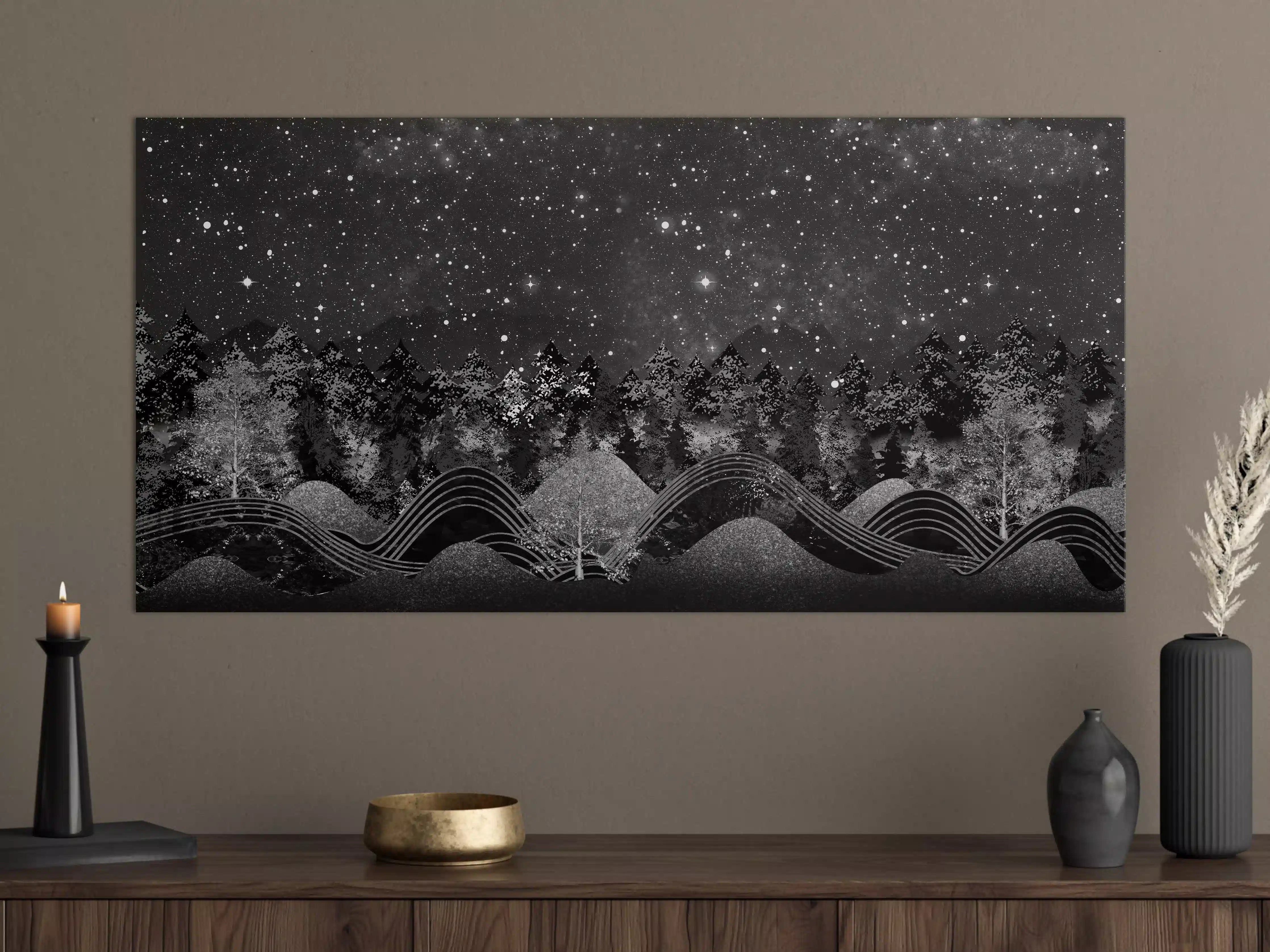 Große Wandbilder - Tapete einer Landschaft - 3D