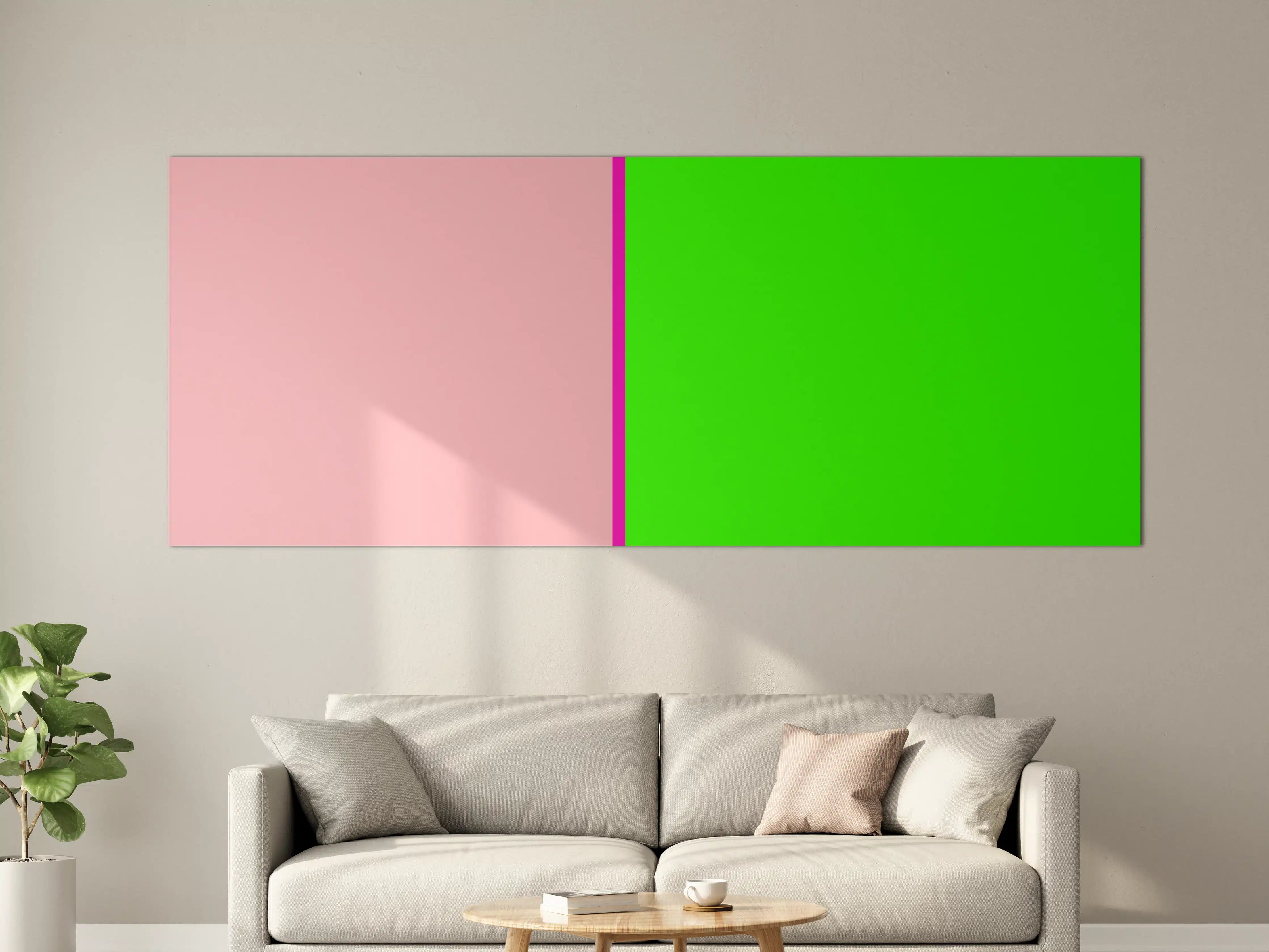 Große Wandbilder - The Neons - Easy Vertikal - Nox
