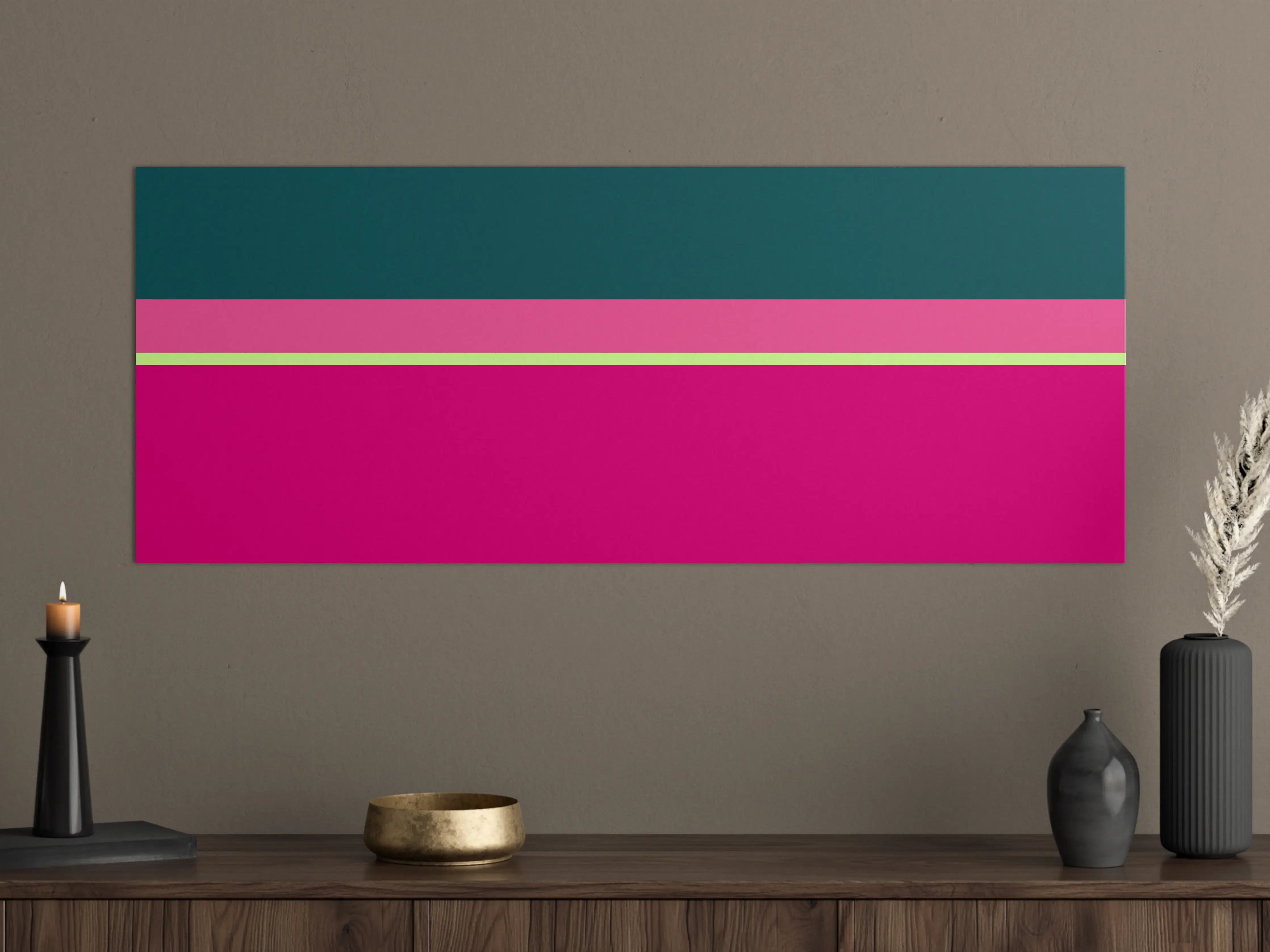 Große Wandbilder - The Neons - Horizontal - Lyra