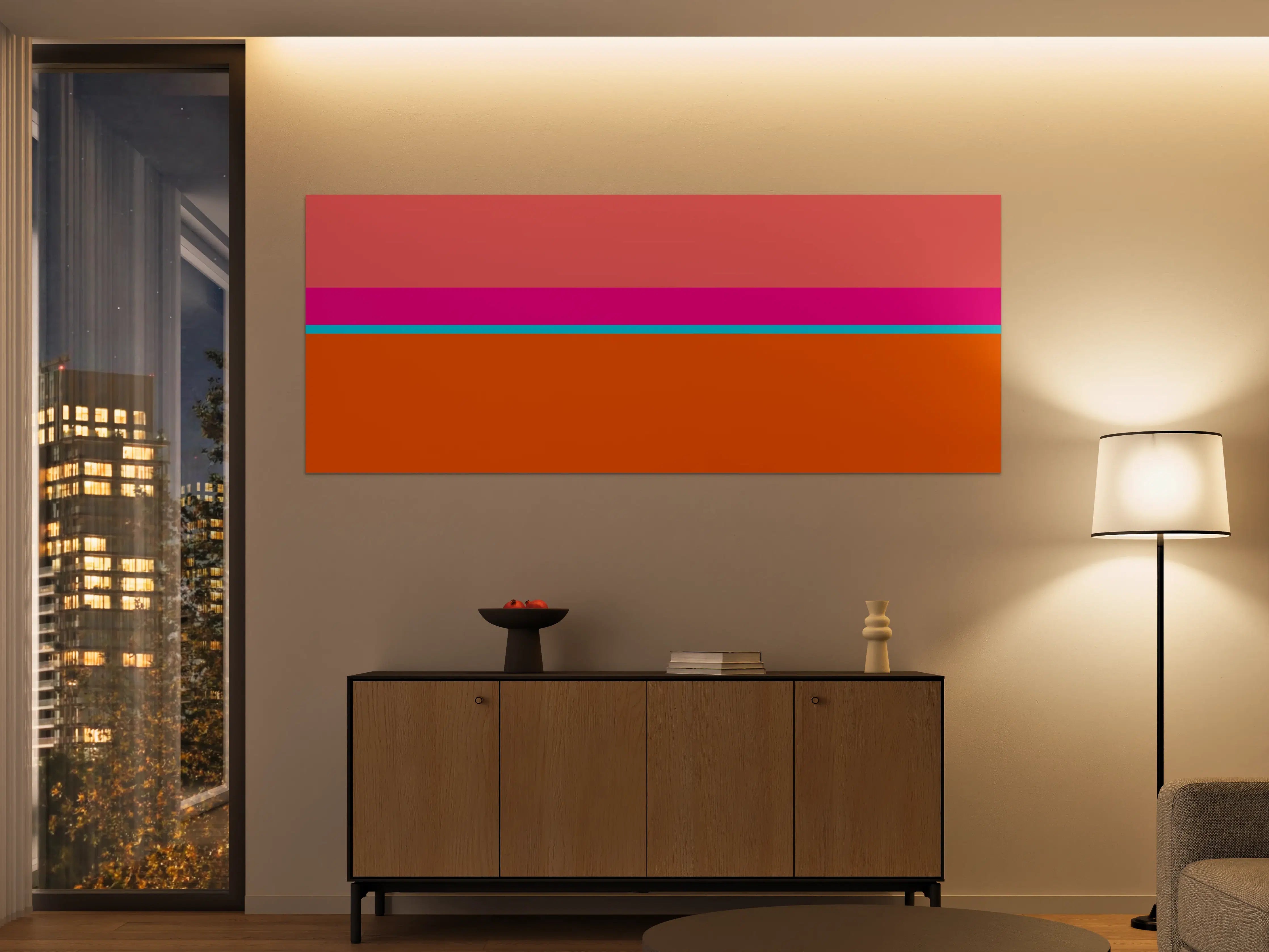 Große Wandbilder - The Neons - Horizontal - Nova