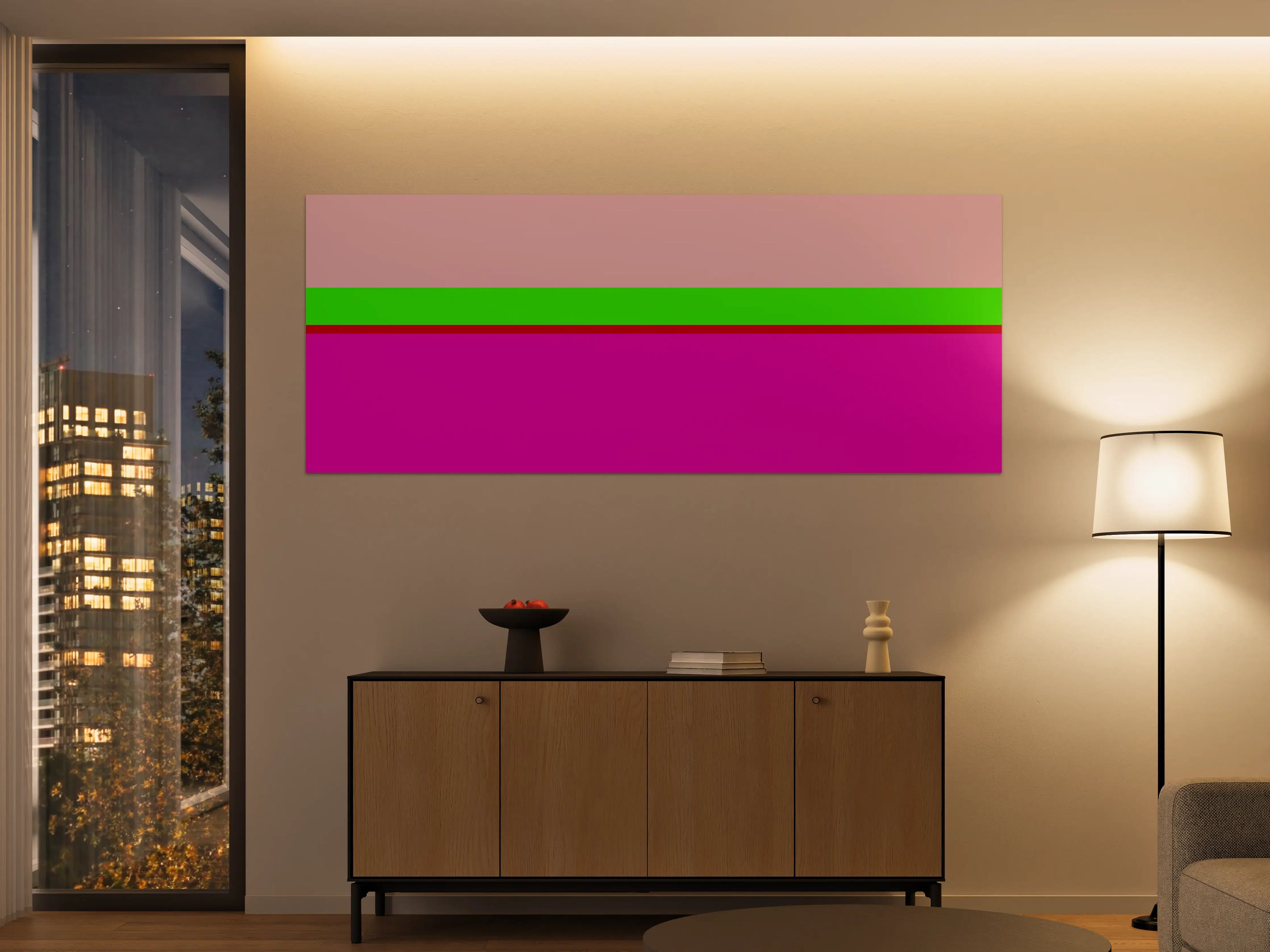 Große Wandbilder - The Neons - Horizontal - Nox