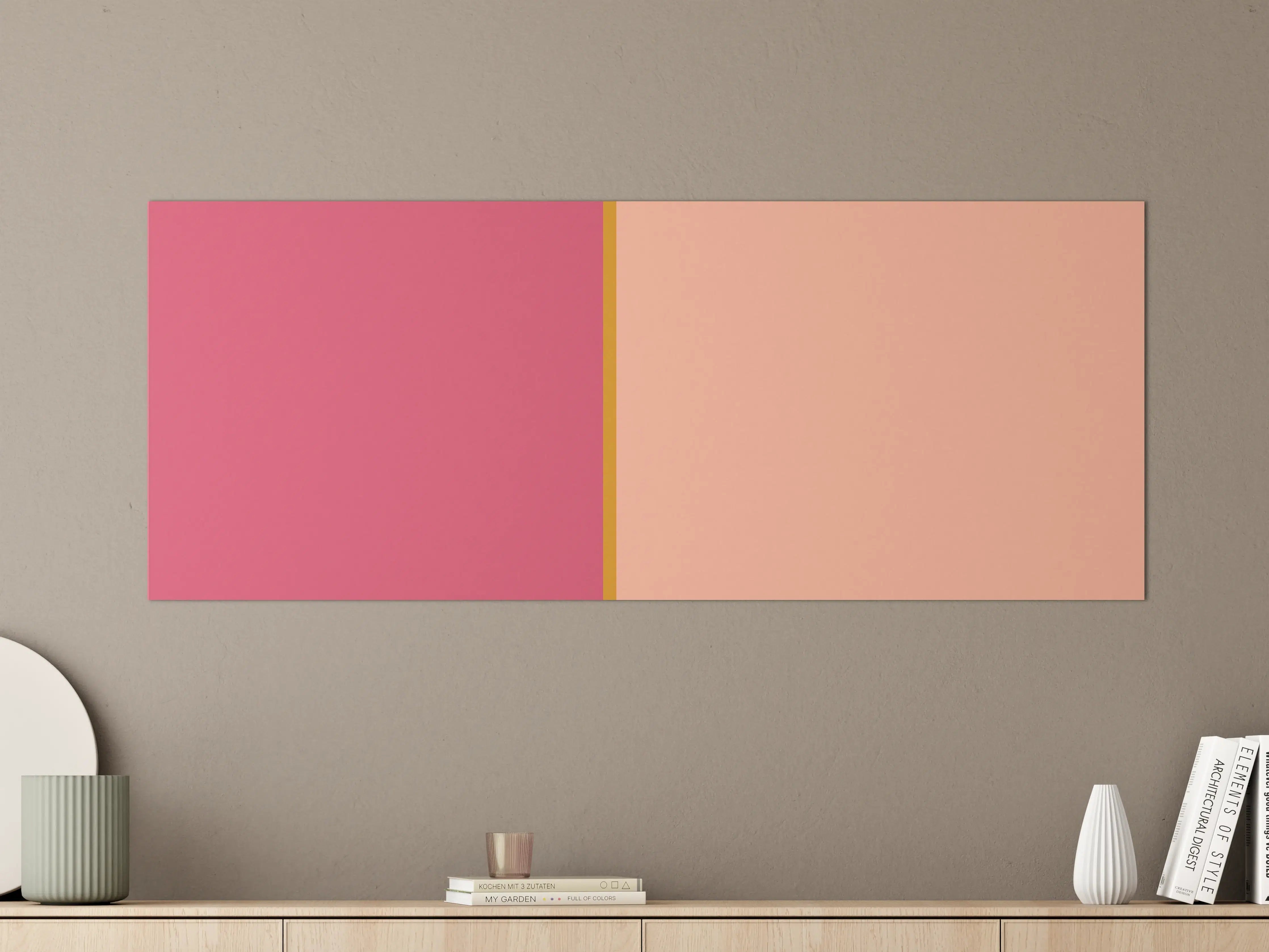 Große Wandbilder - The Oranges - Easy Vertical - Cotton Candy