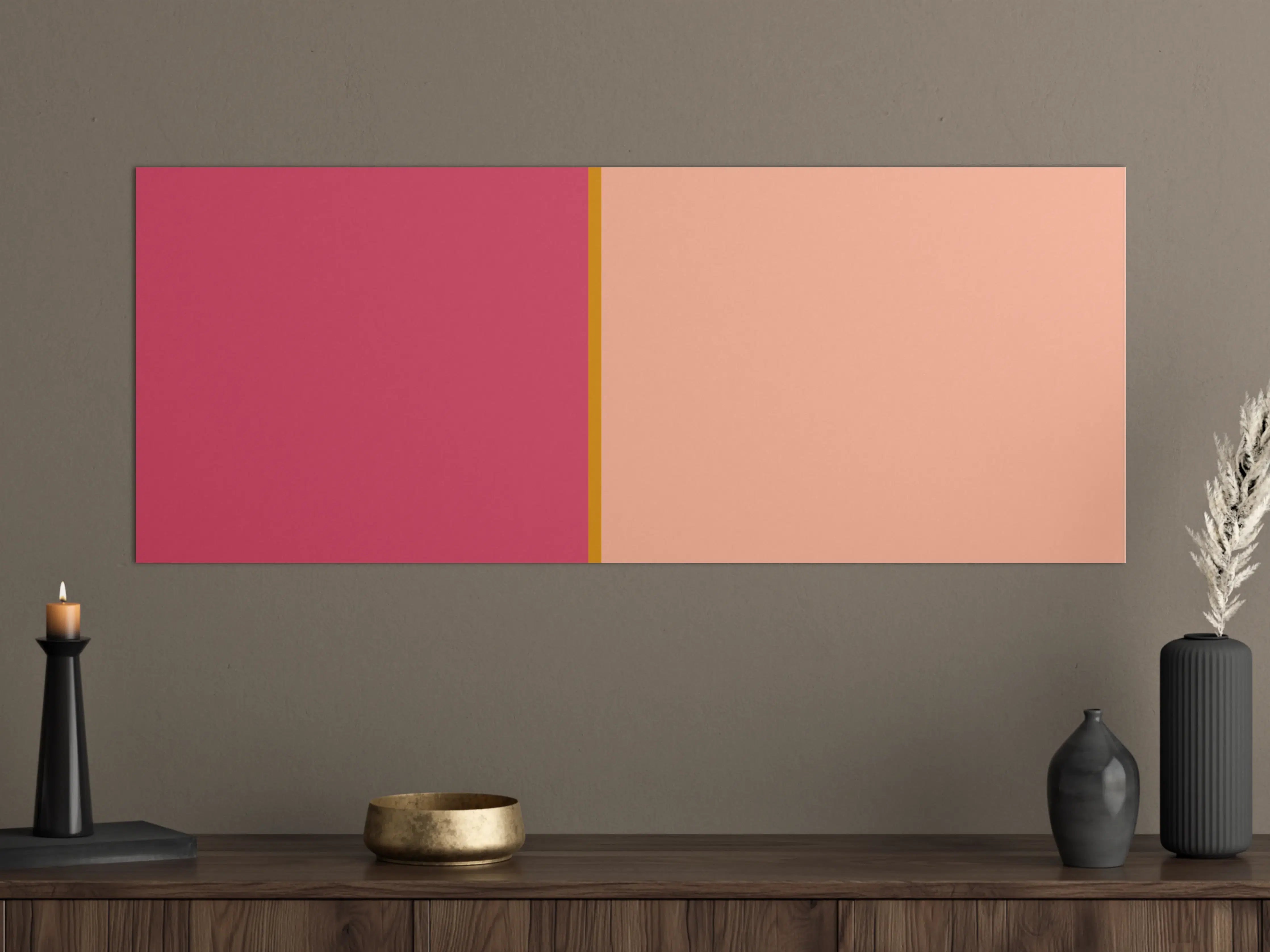 Große Wandbilder - The Oranges - Easy Vertical - Cotton Candy