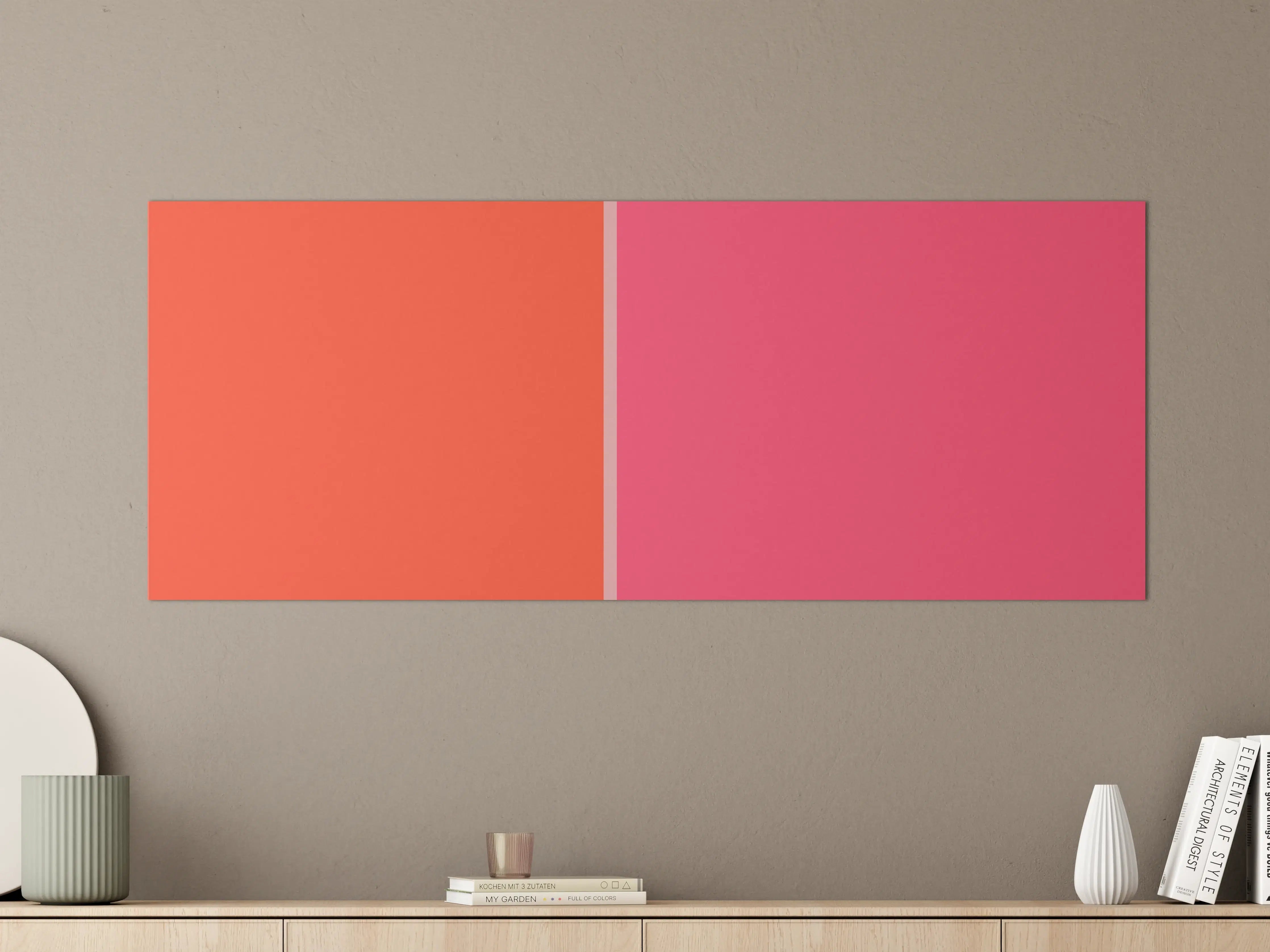 Große Wandbilder - The Reds - Easy Vertikal - Strawberry
