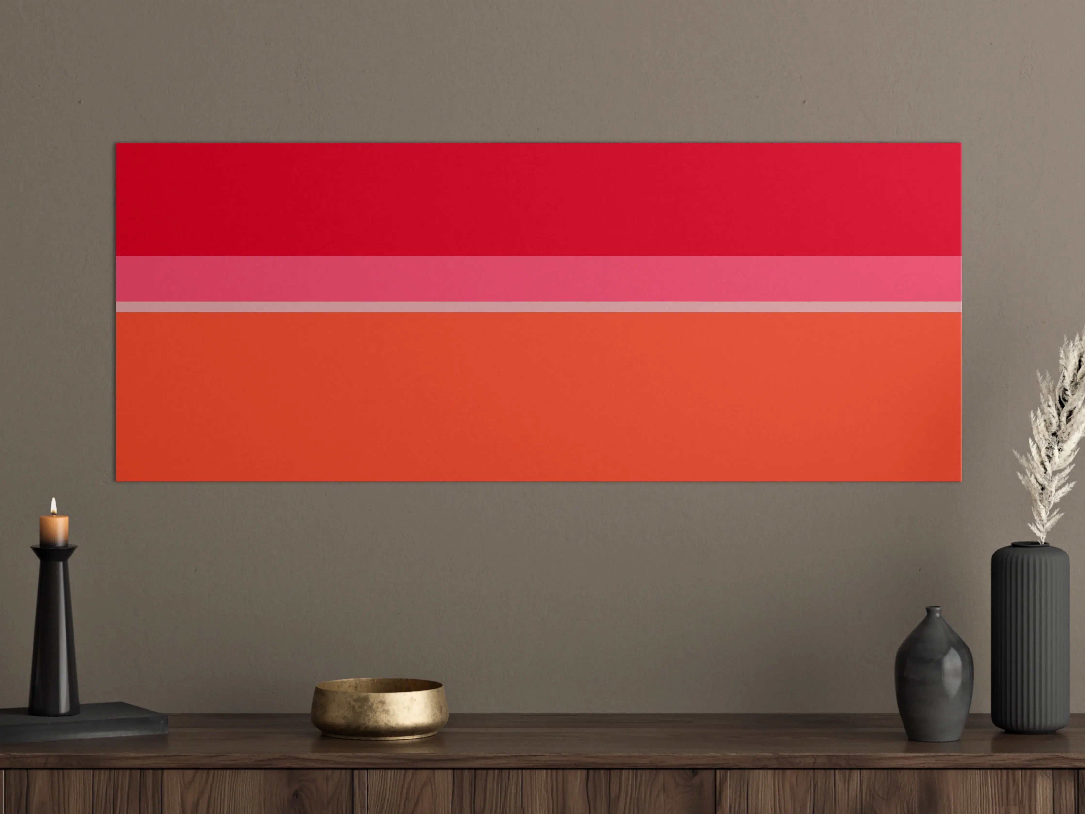 Große Wandbilder - The Reds - Horizontal - Strawberry