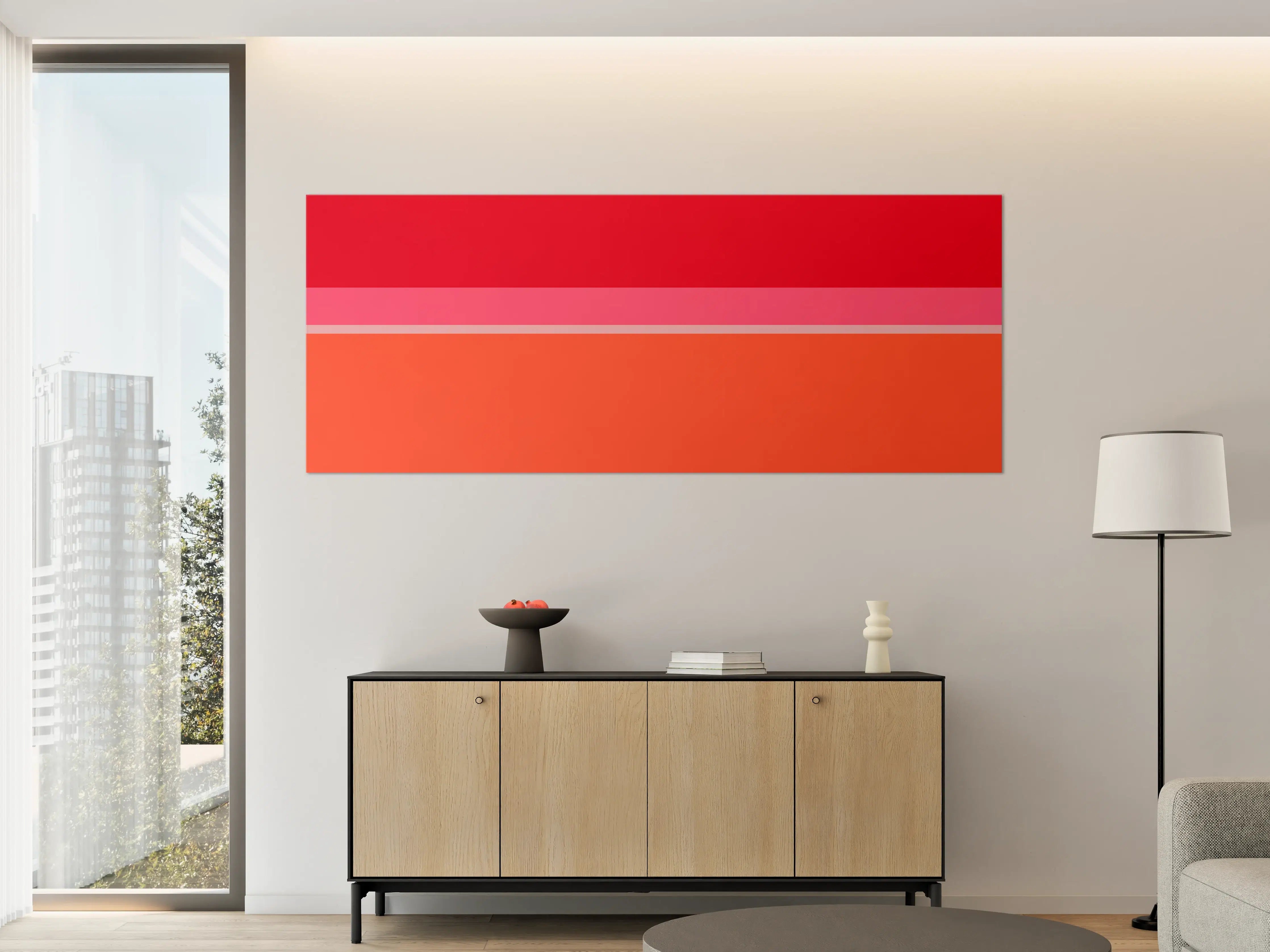 Große Wandbilder - The Reds - Horizontal - Strawberry