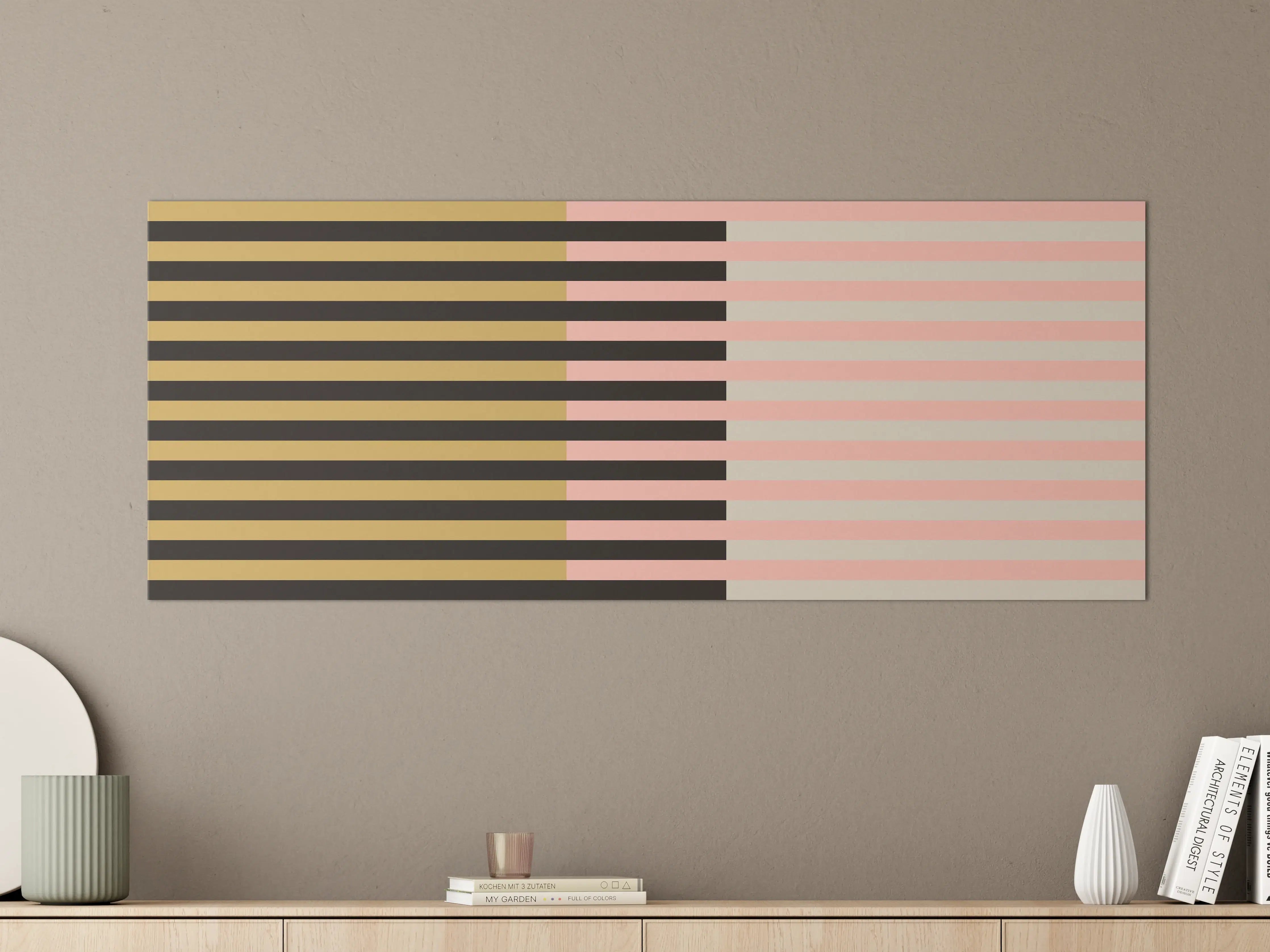 Große Wandbilder - The Retros - Multy Stripes - Daenerys