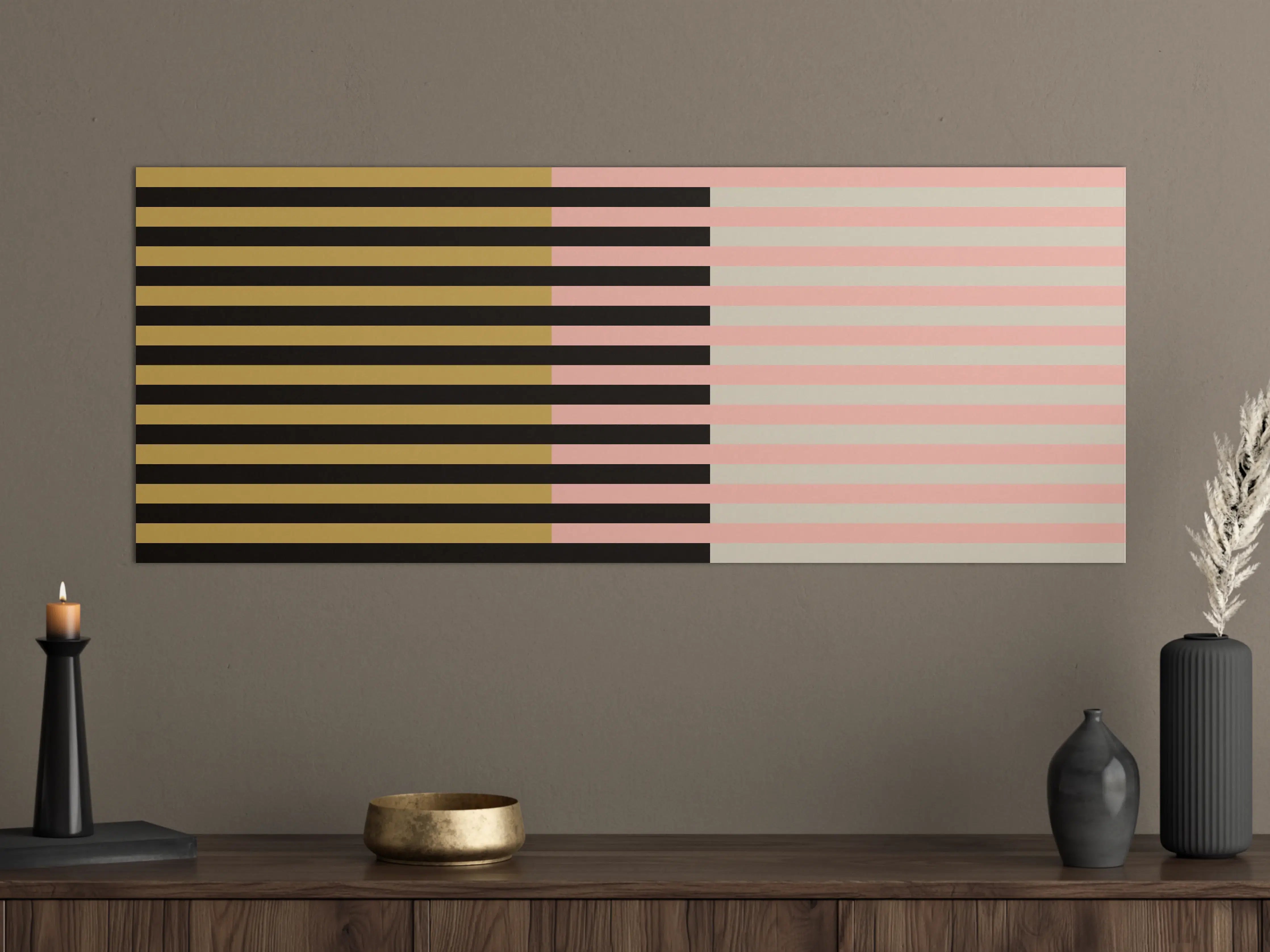 Große Wandbilder - The Retros - Multy Stripes - Daenerys