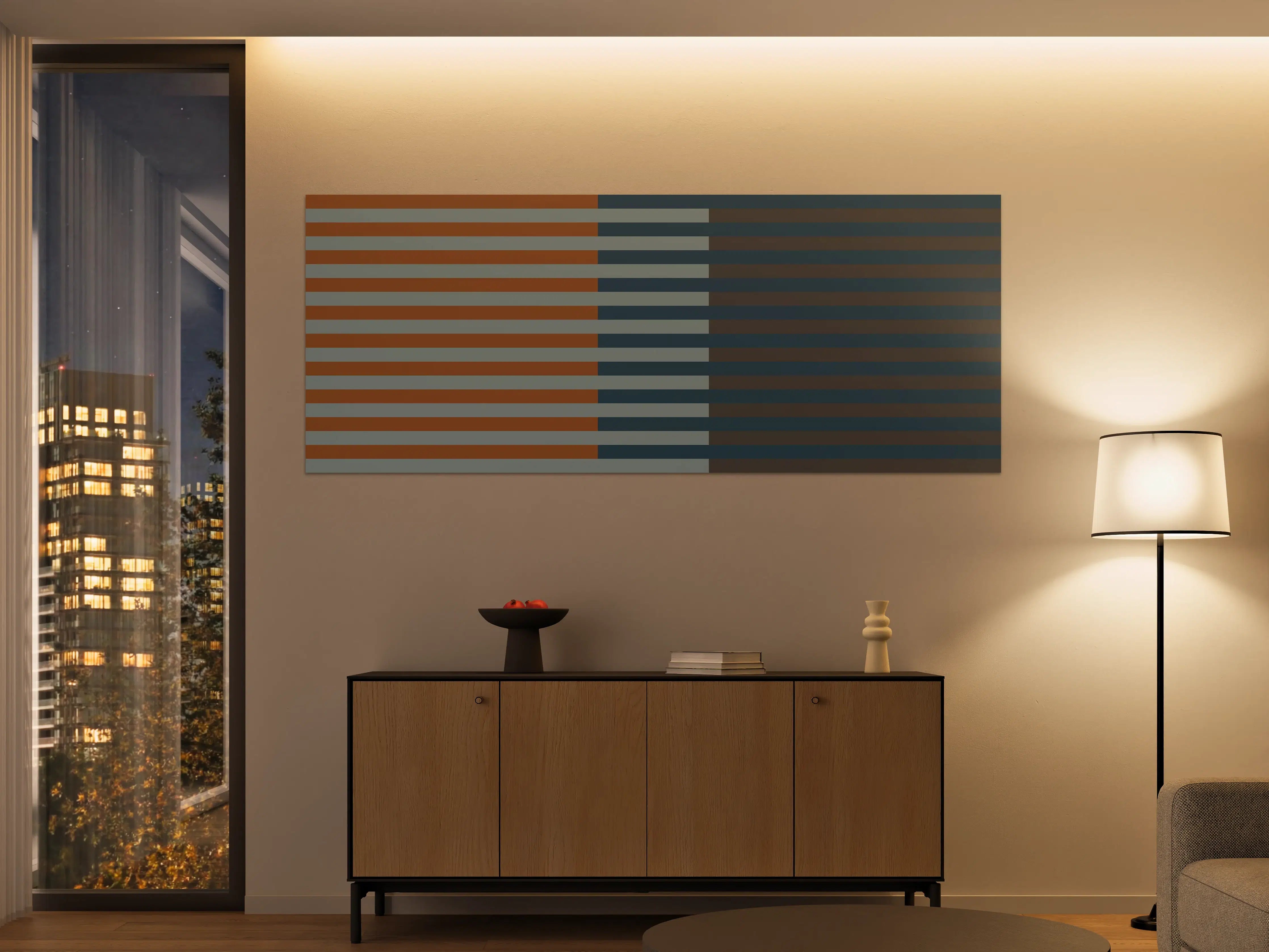 Große Wandbilder - The Retros - Multy Stripes - Jon