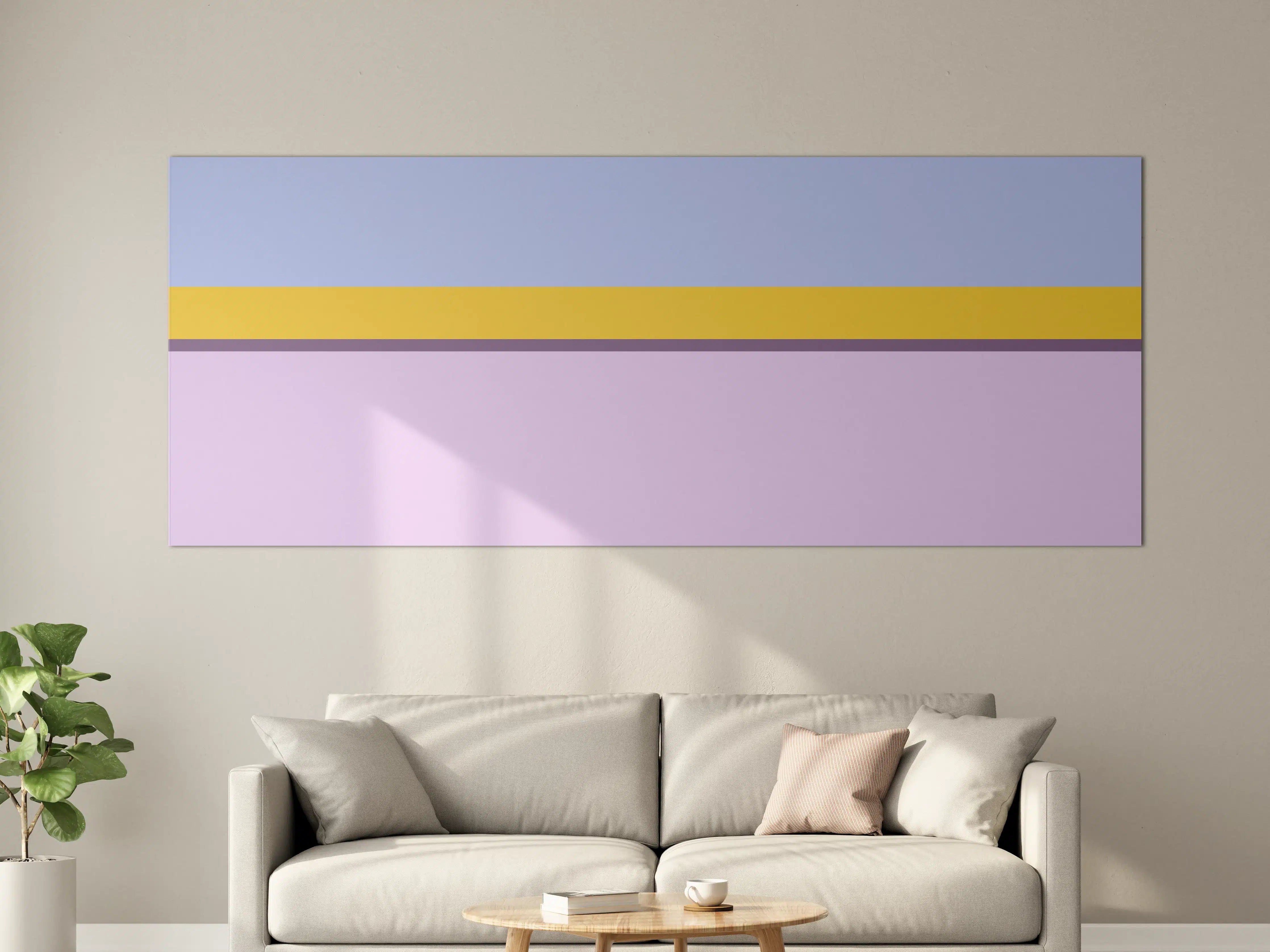Große Wandbilder - The Springs - Horizontal - Lilac