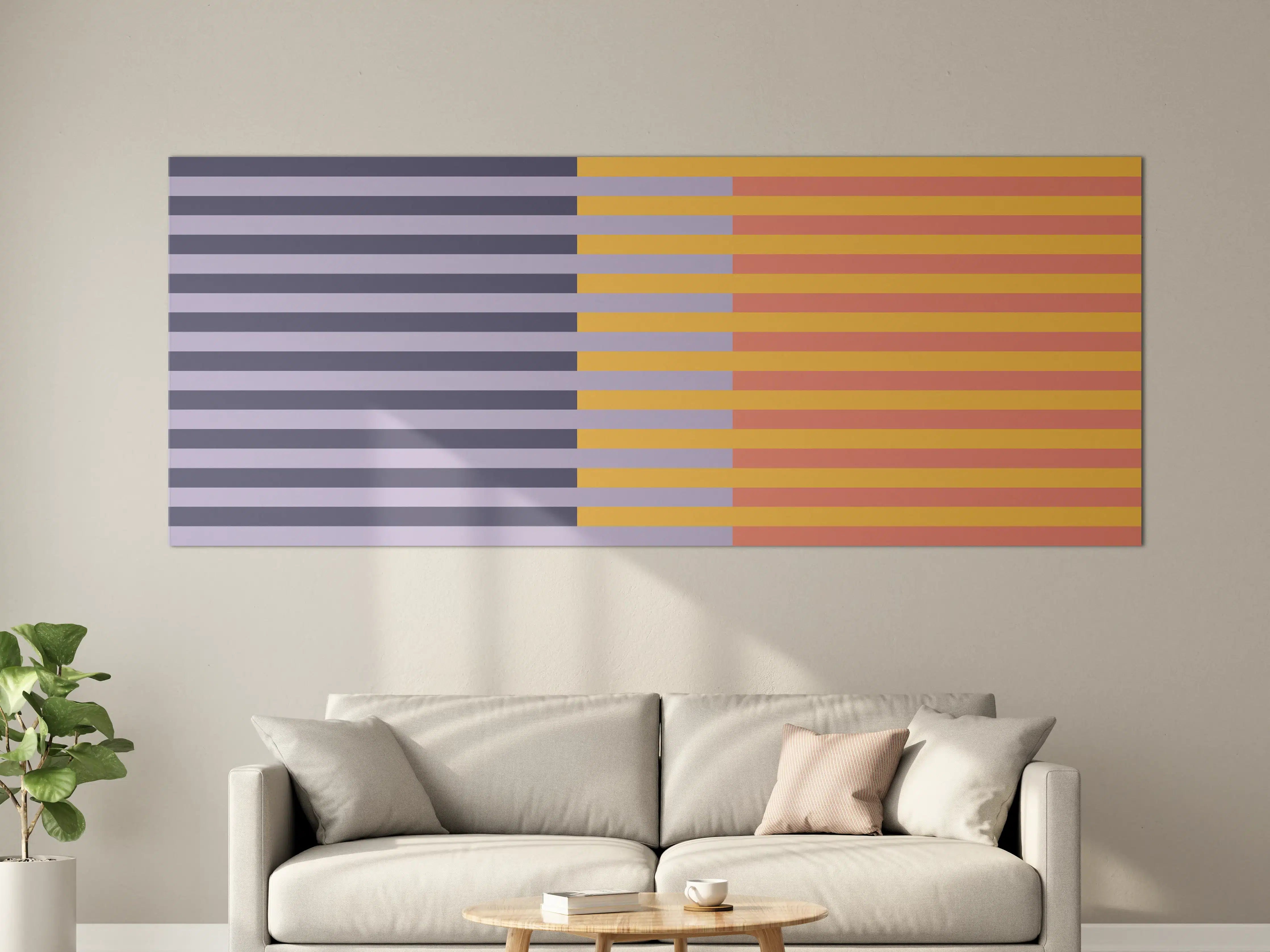 Große Wandbilder - The Vintages - Multy Stripes - Penelope
