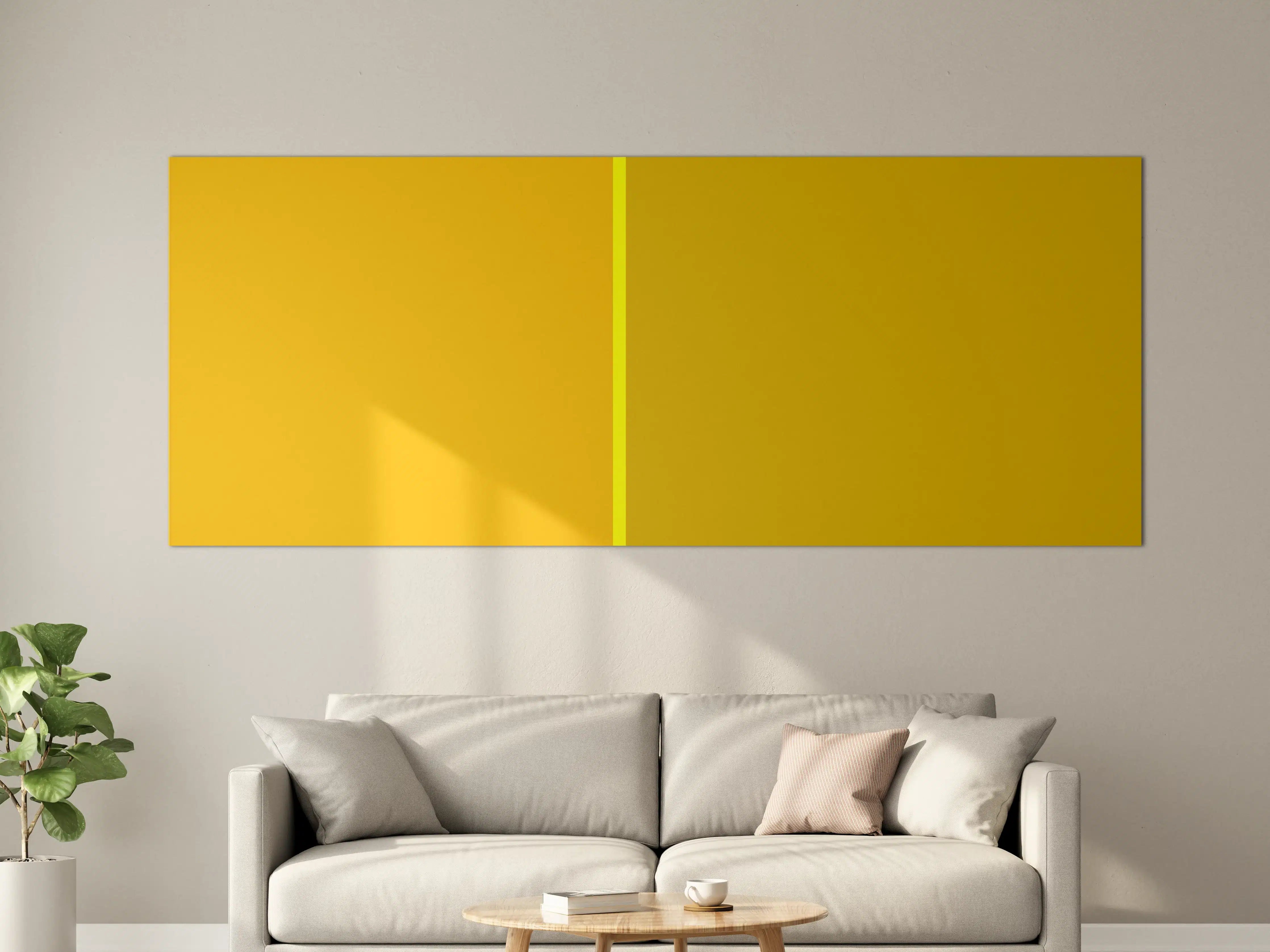 Große Wandbilder - The Yellows - Easy Vertical - Lemon