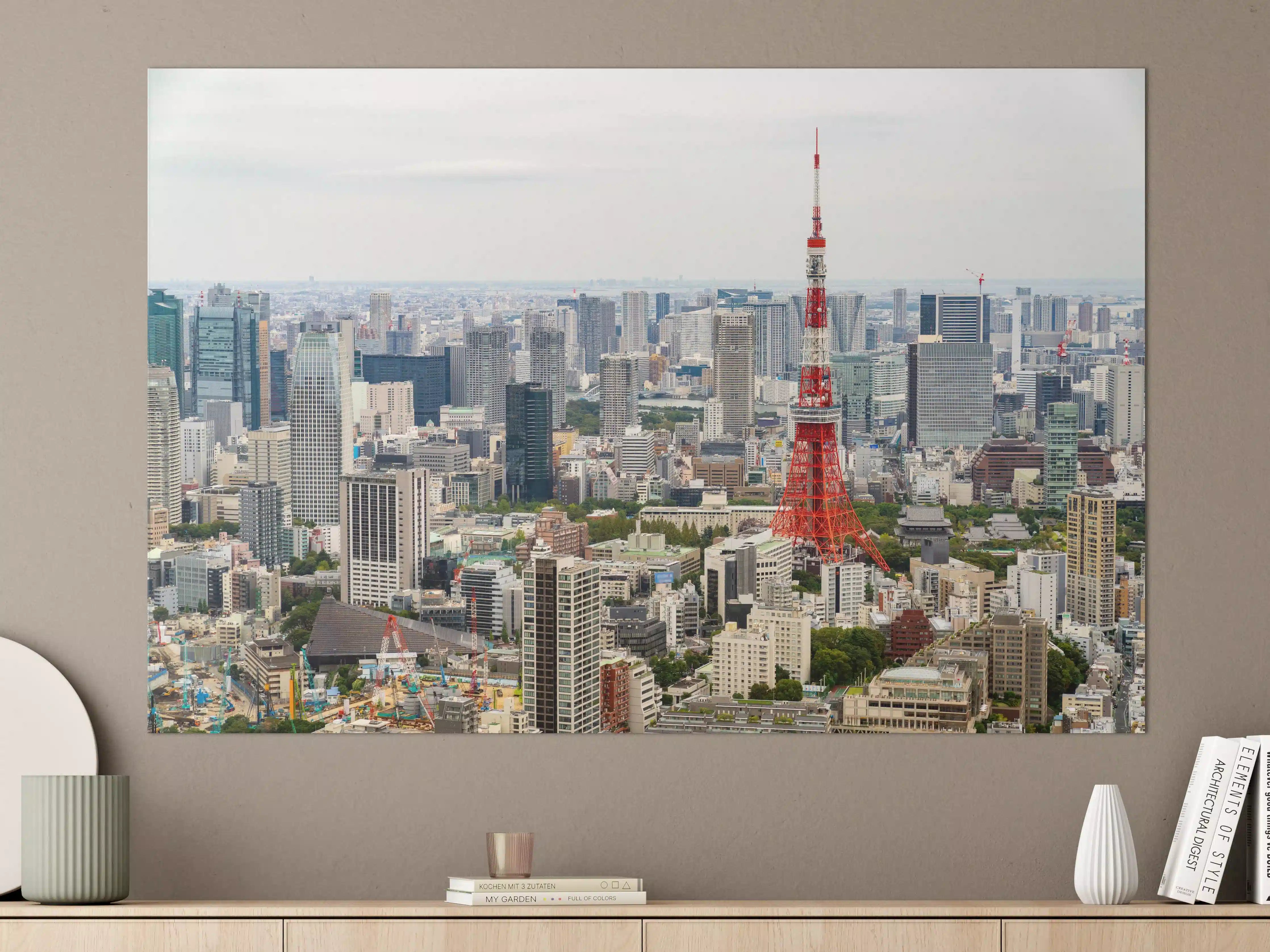 Große Wandbilder - Tokyo Tower Panorama