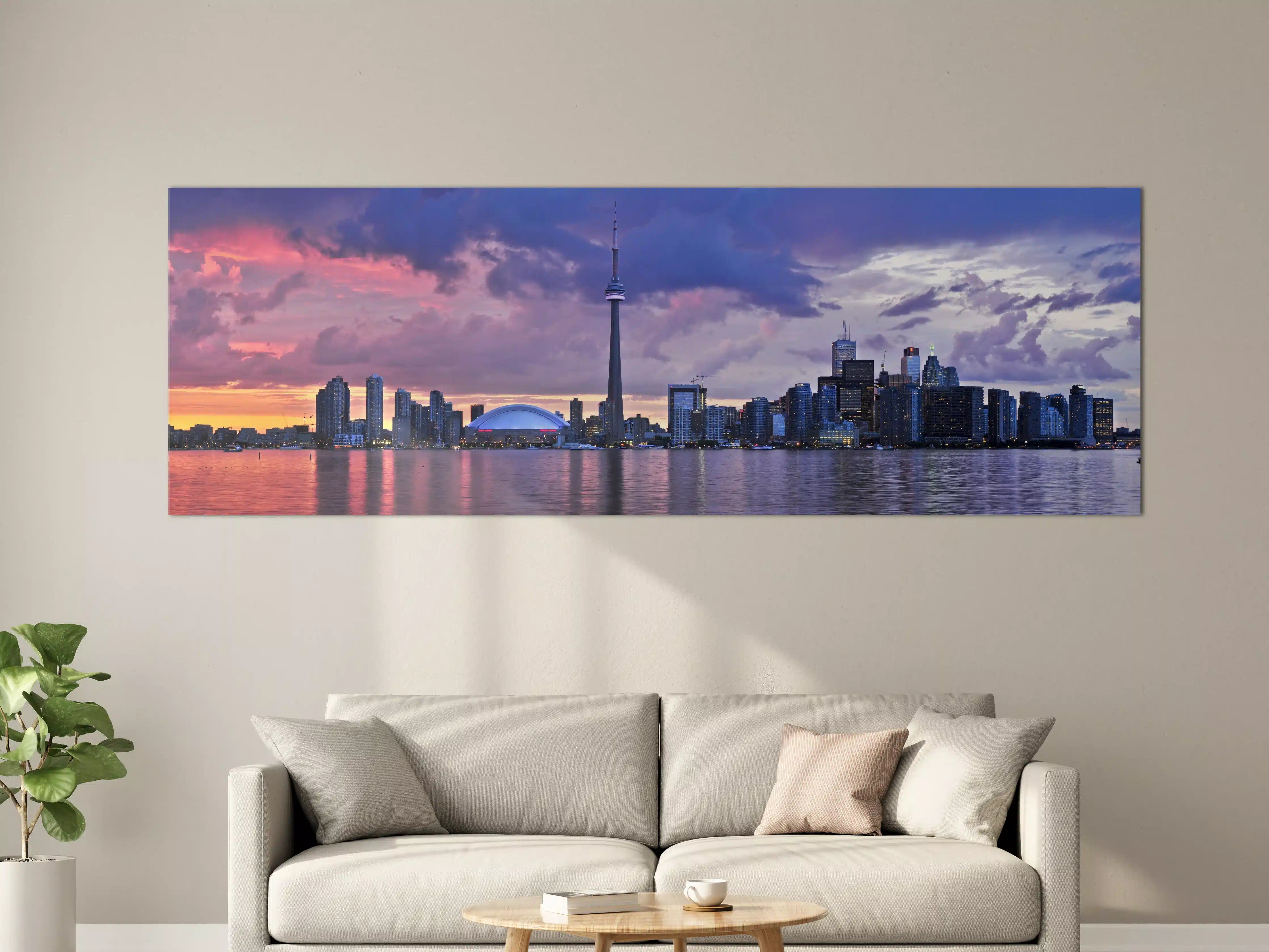 Große Wandbilder - Toronto Skyline bei Abendlicht