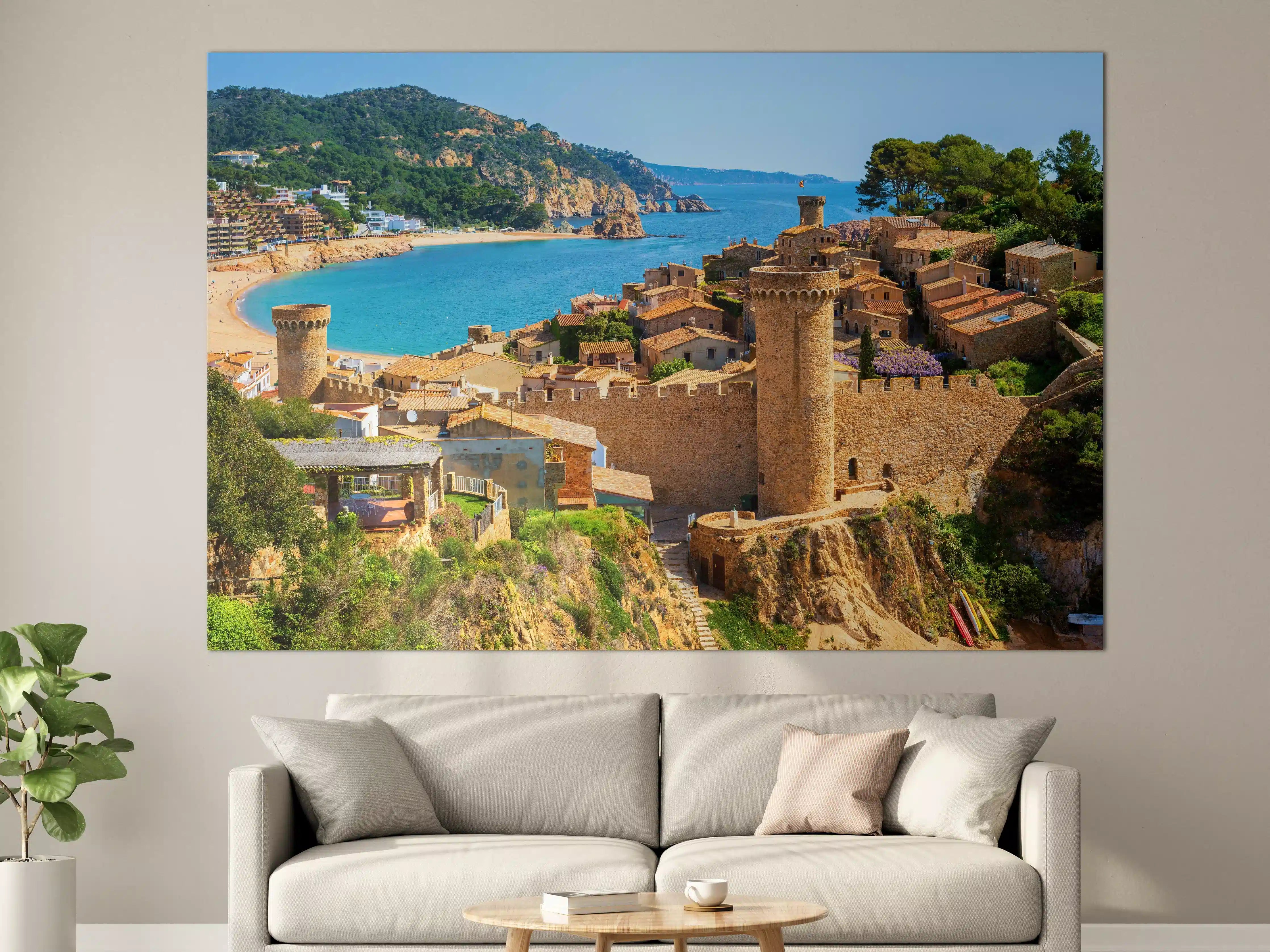 Große Wandbilder - Tossa de Mar - Spanien