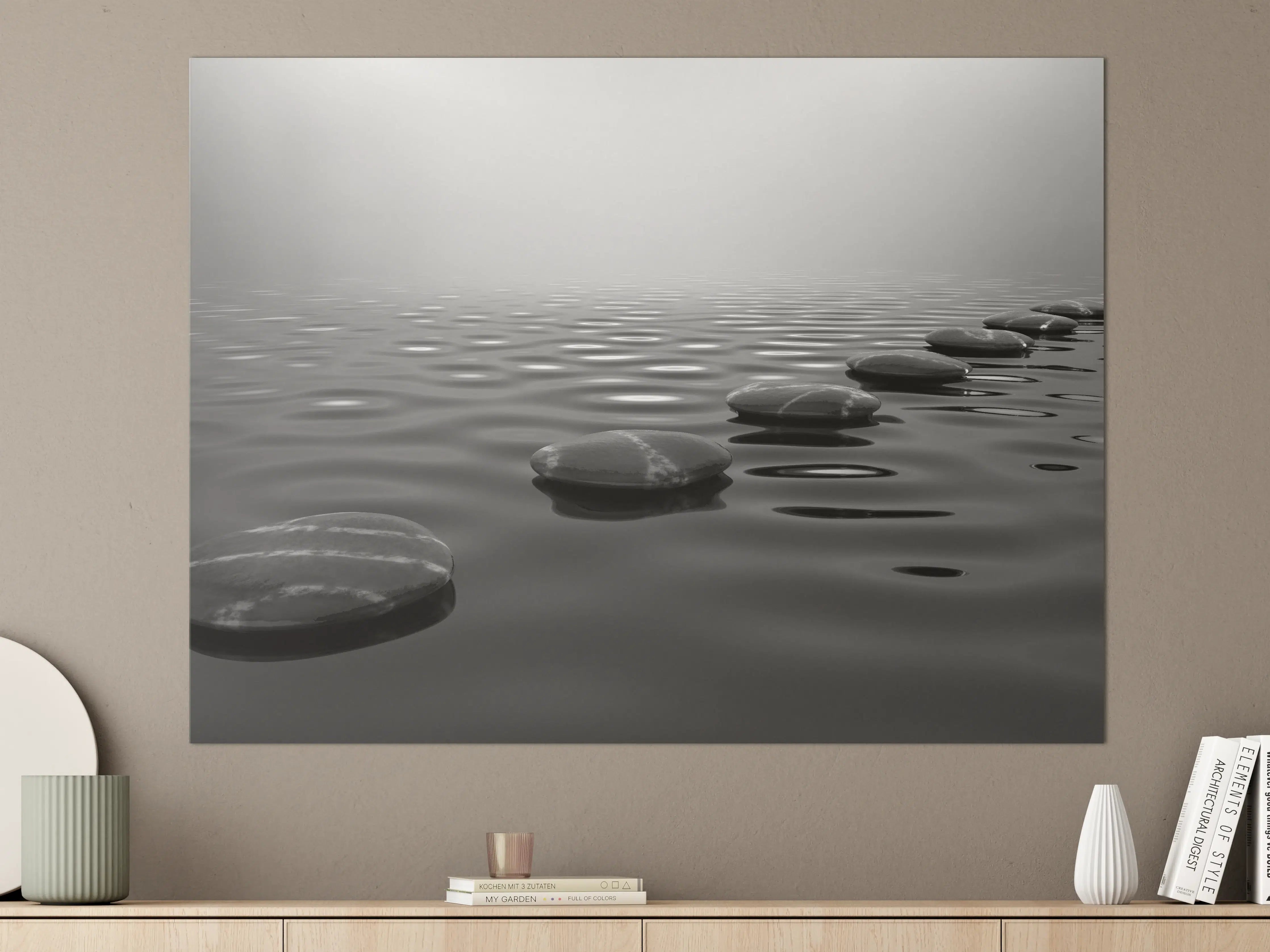 Große Wandbilder - Trittstein