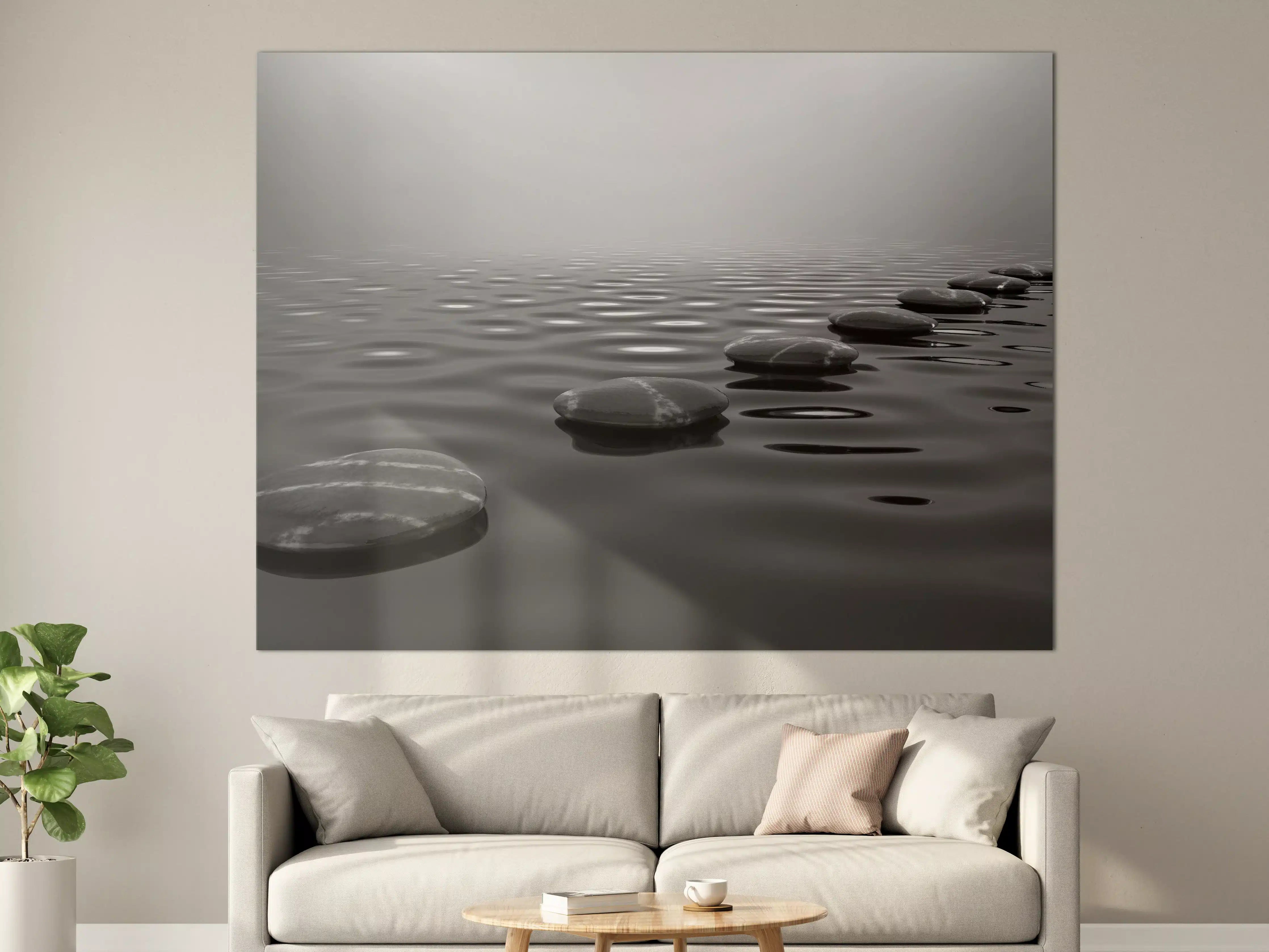 Große Wandbilder - Trittstein