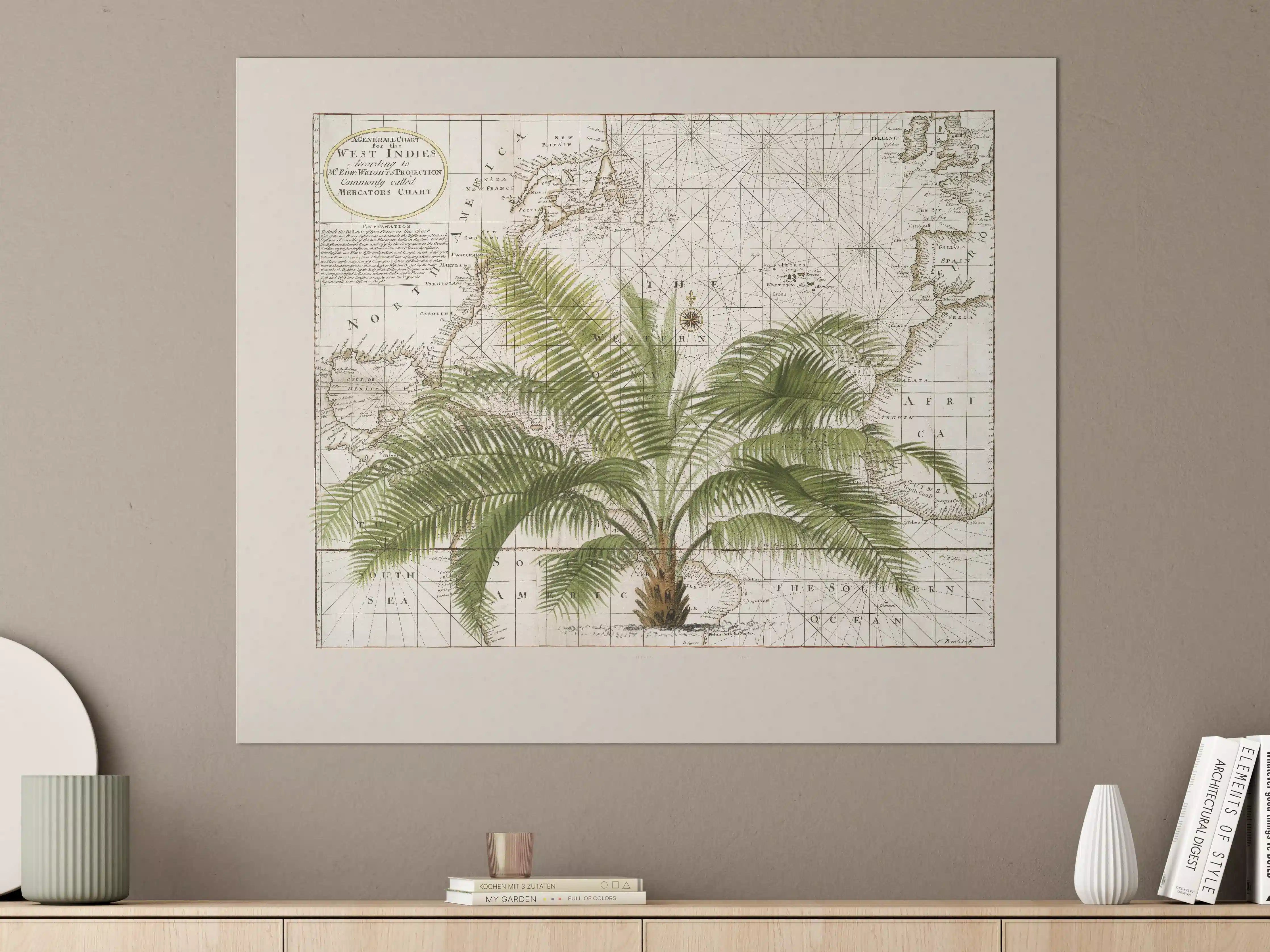 Große Wandbilder - Tropical Empire No1