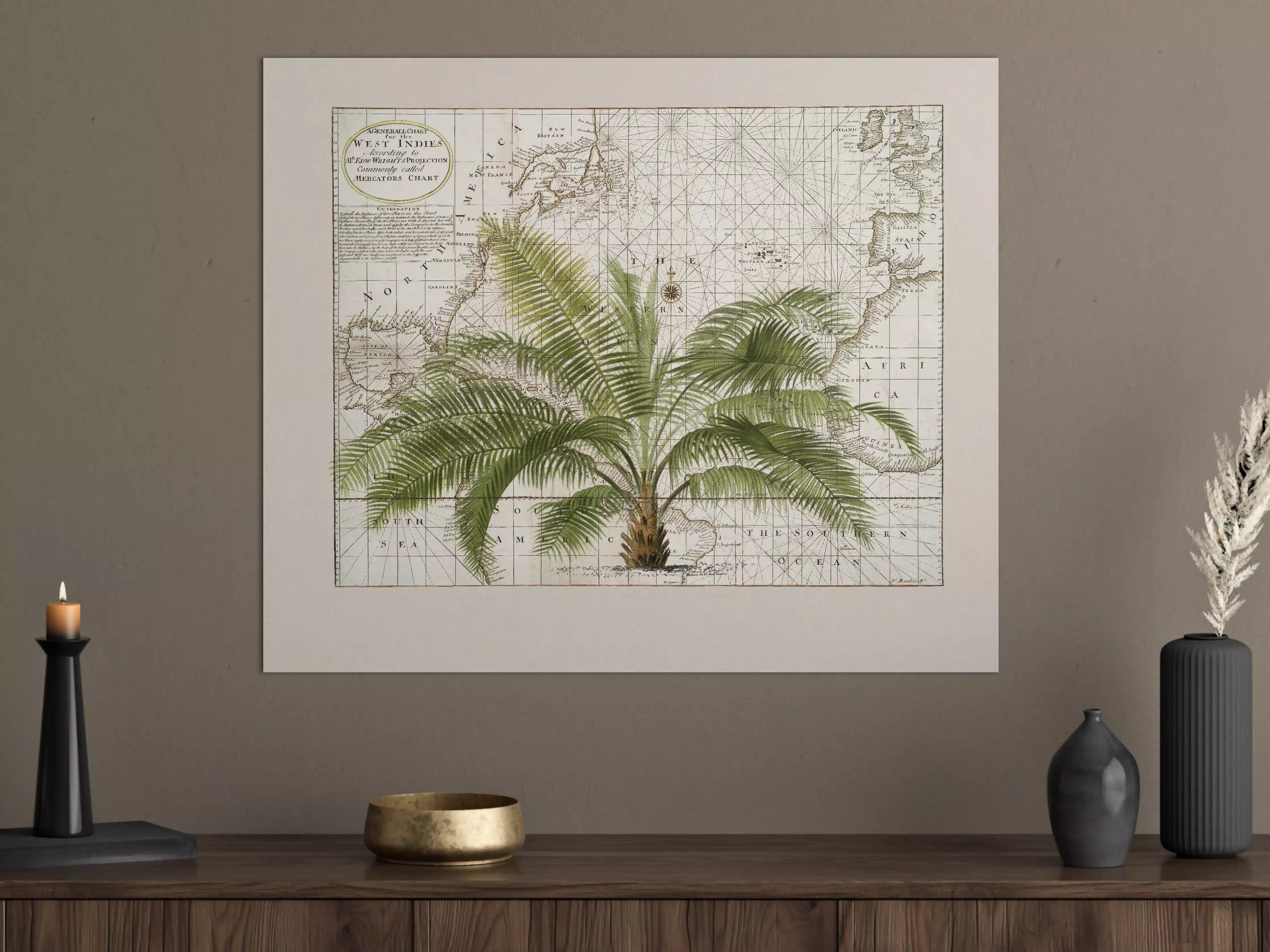 Große Wandbilder - Tropical Empire No1