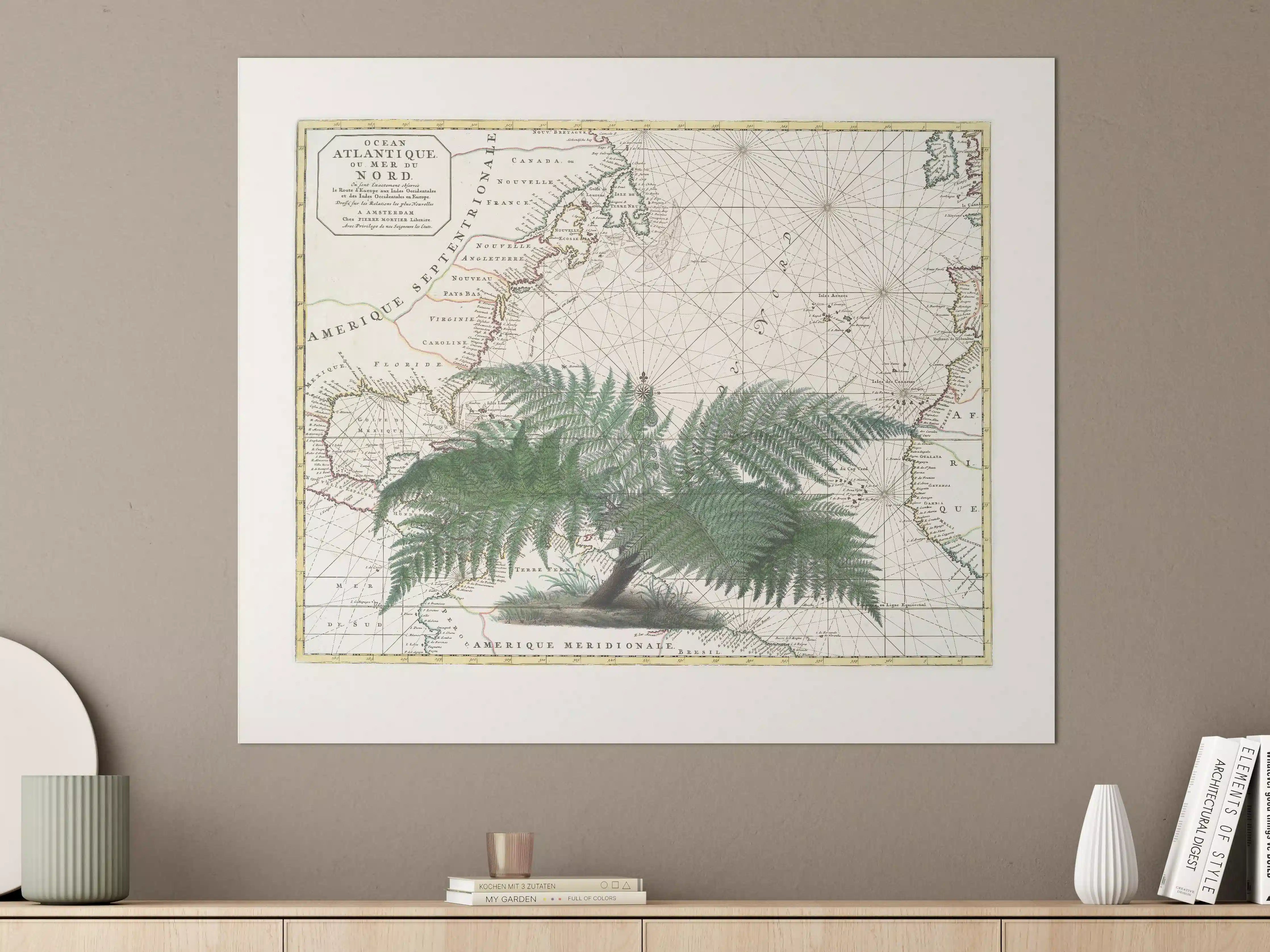 Große Wandbilder - Tropical Empire No4