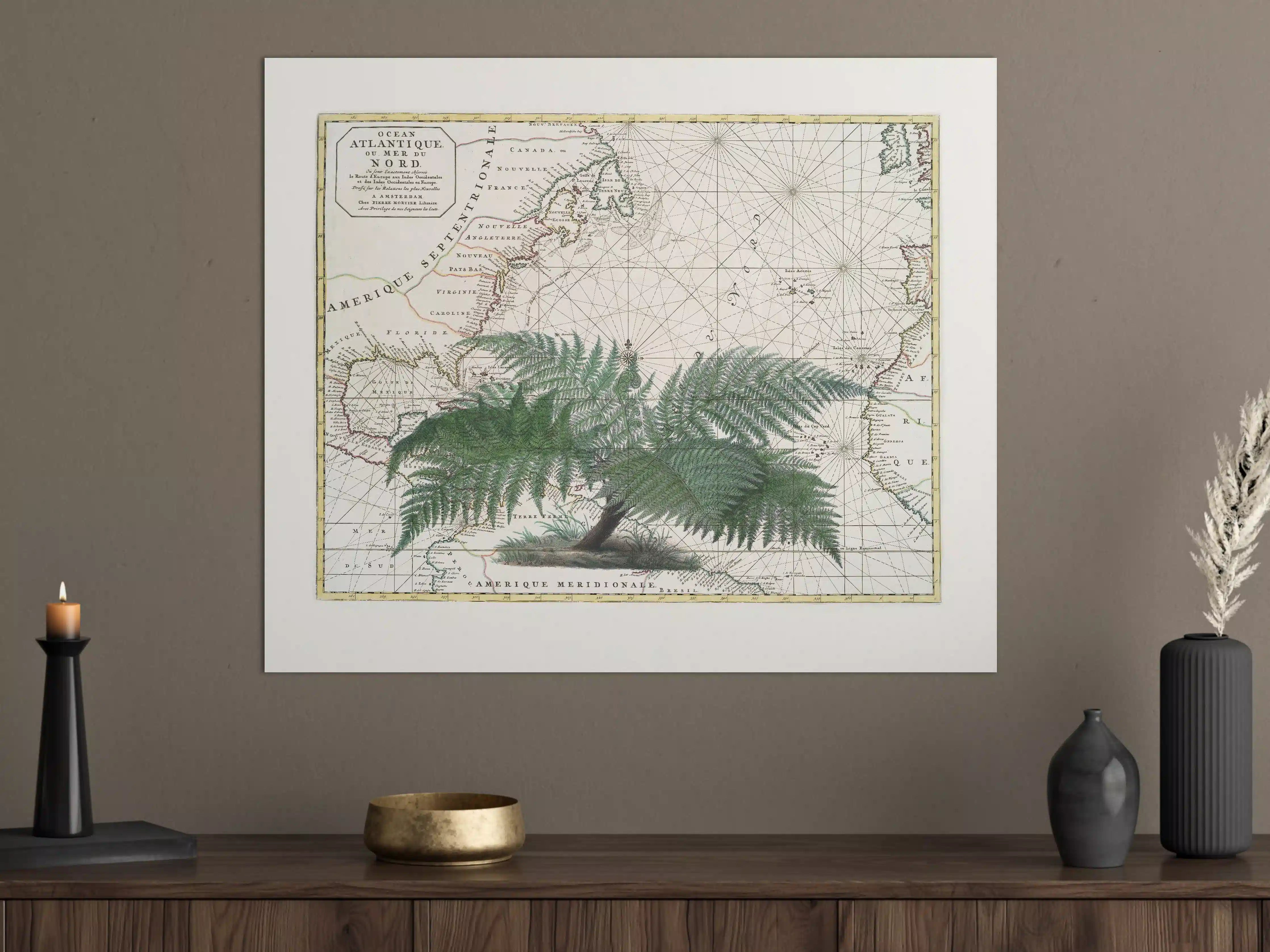 Große Wandbilder - Tropical Empire No4