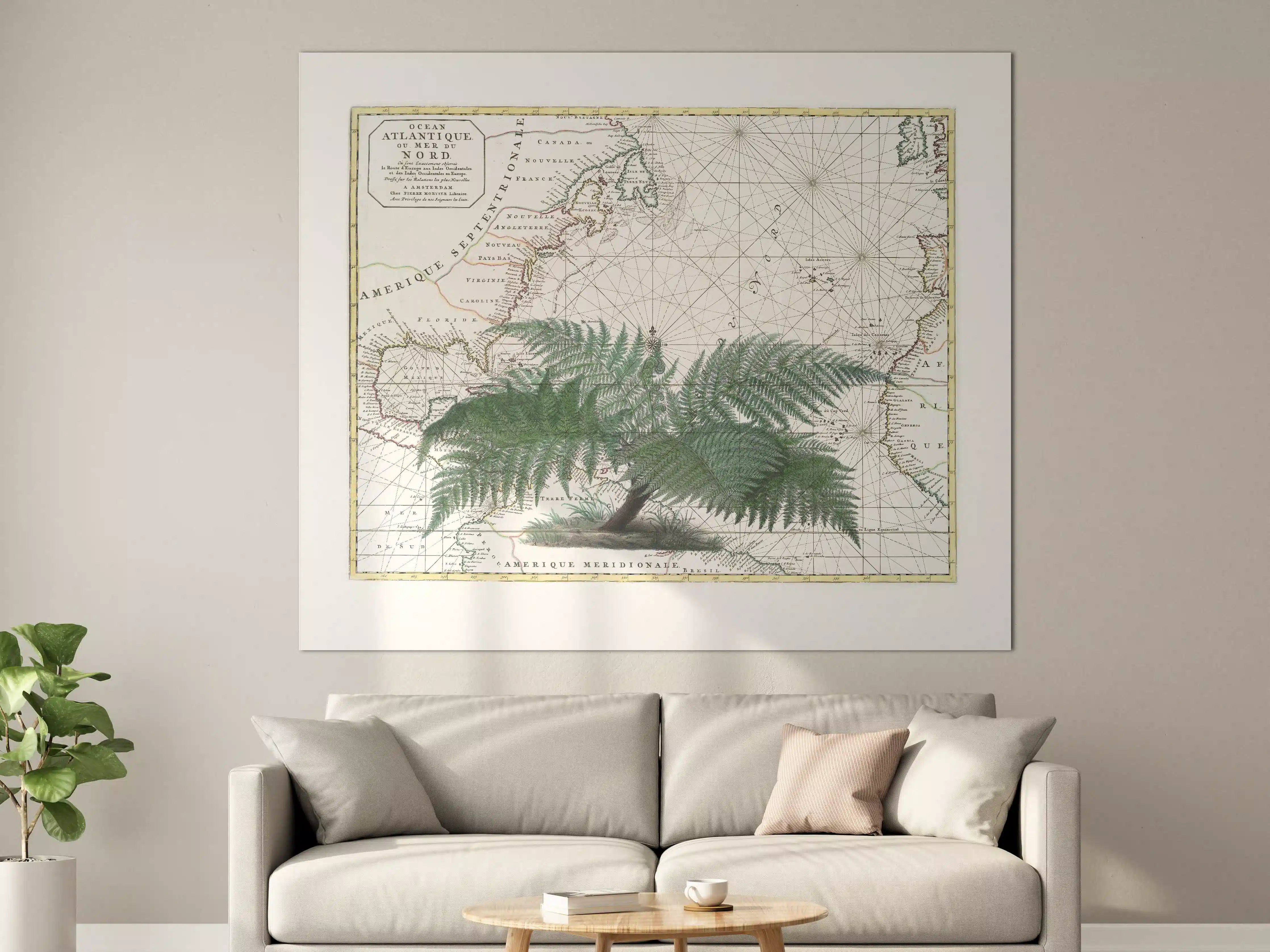 Große Wandbilder - Tropical Empire No4