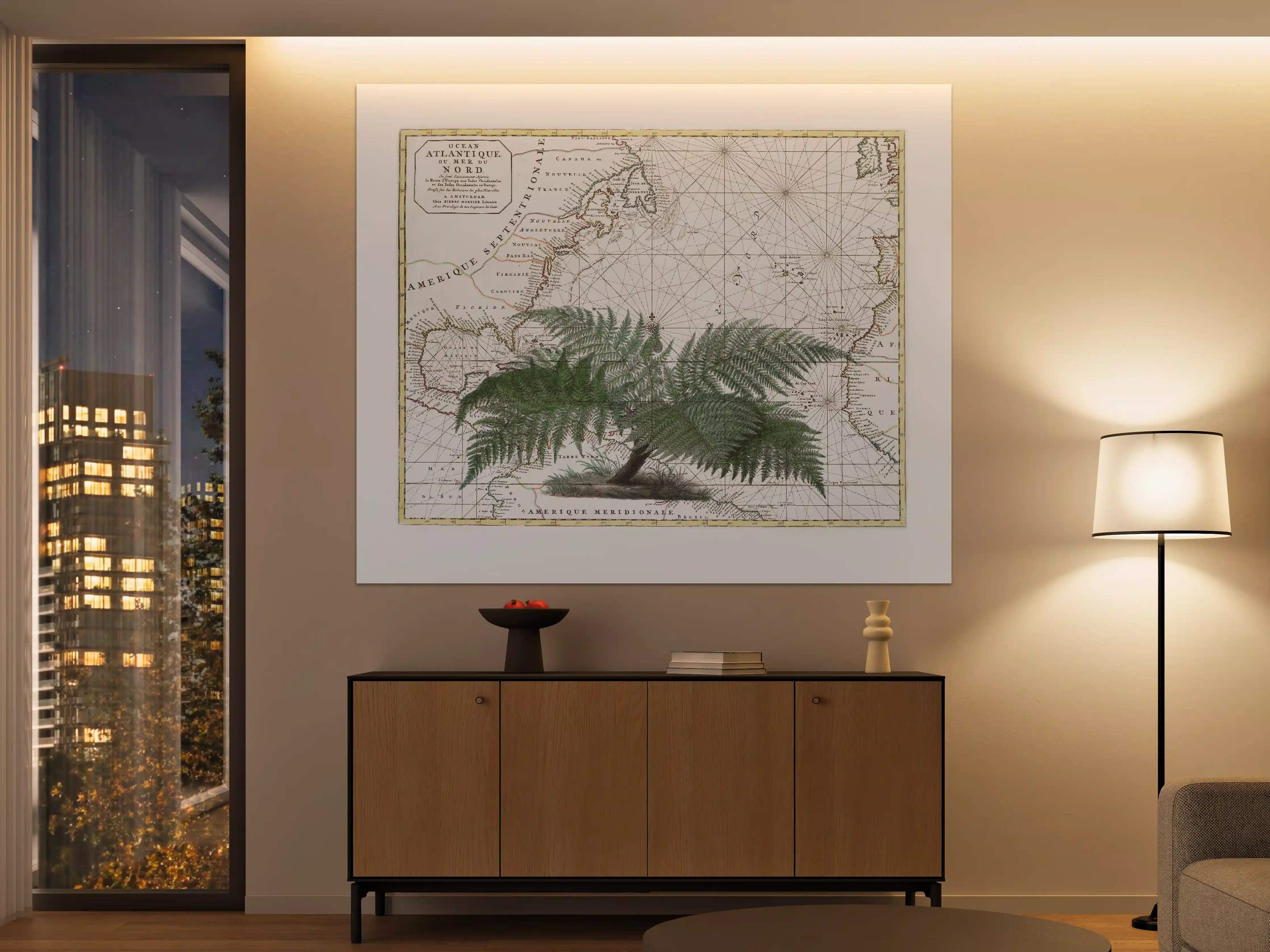 Große Wandbilder - Tropical Empire No4