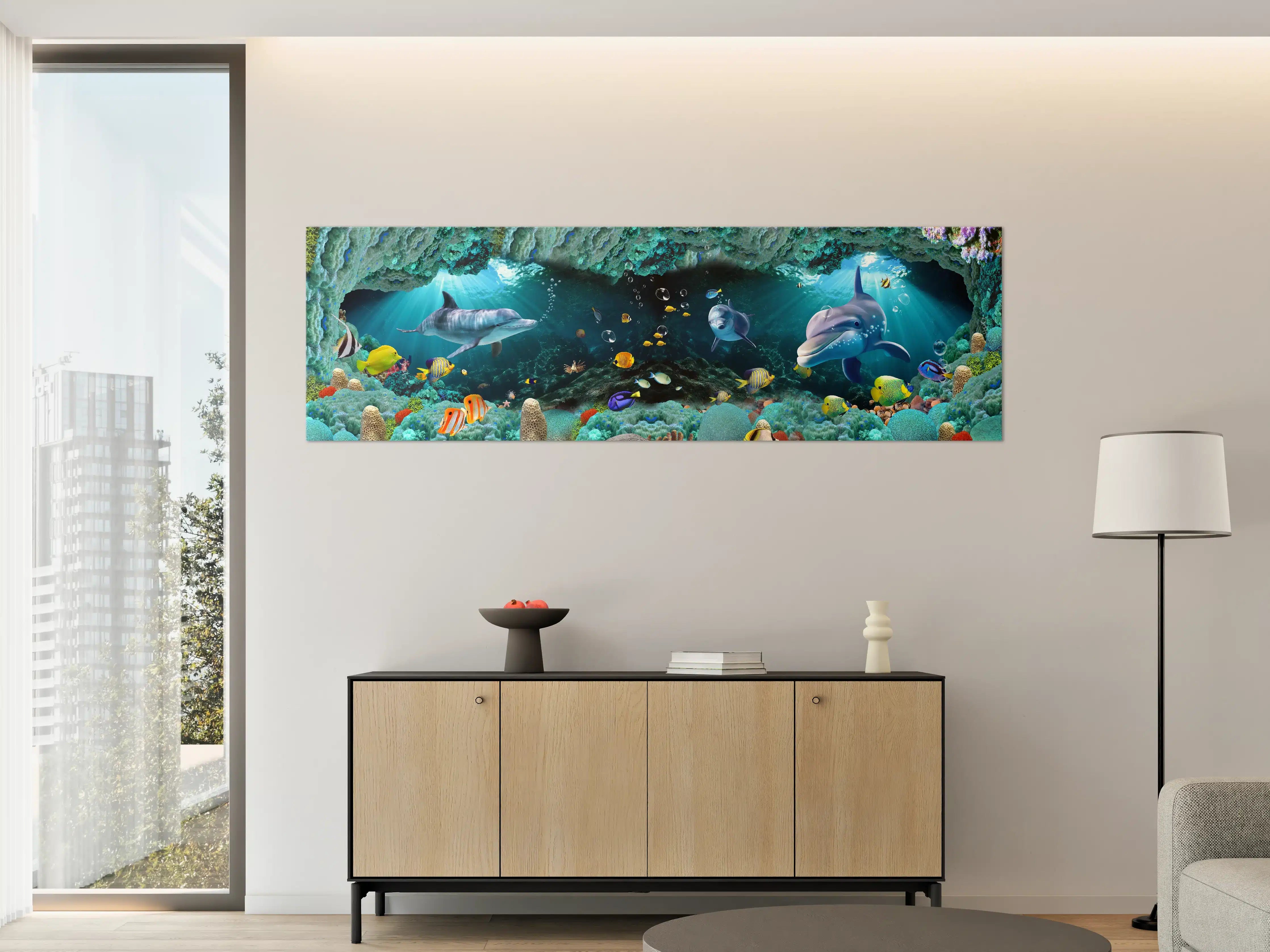 Große Wandbilder - Unterwasserwelt - Grafik
