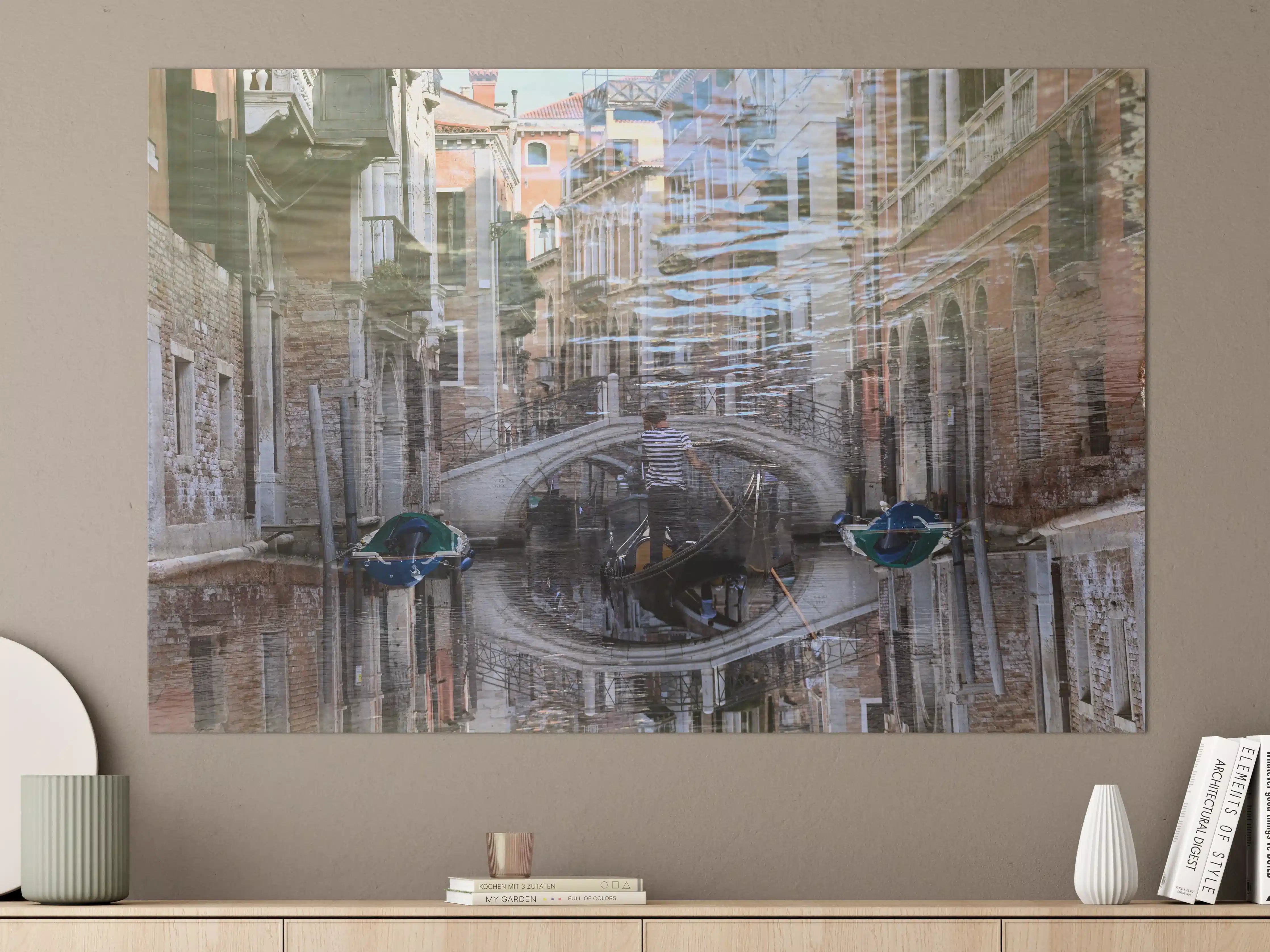 Große Wandbilder - Venedig Abstrakte Reflexionen