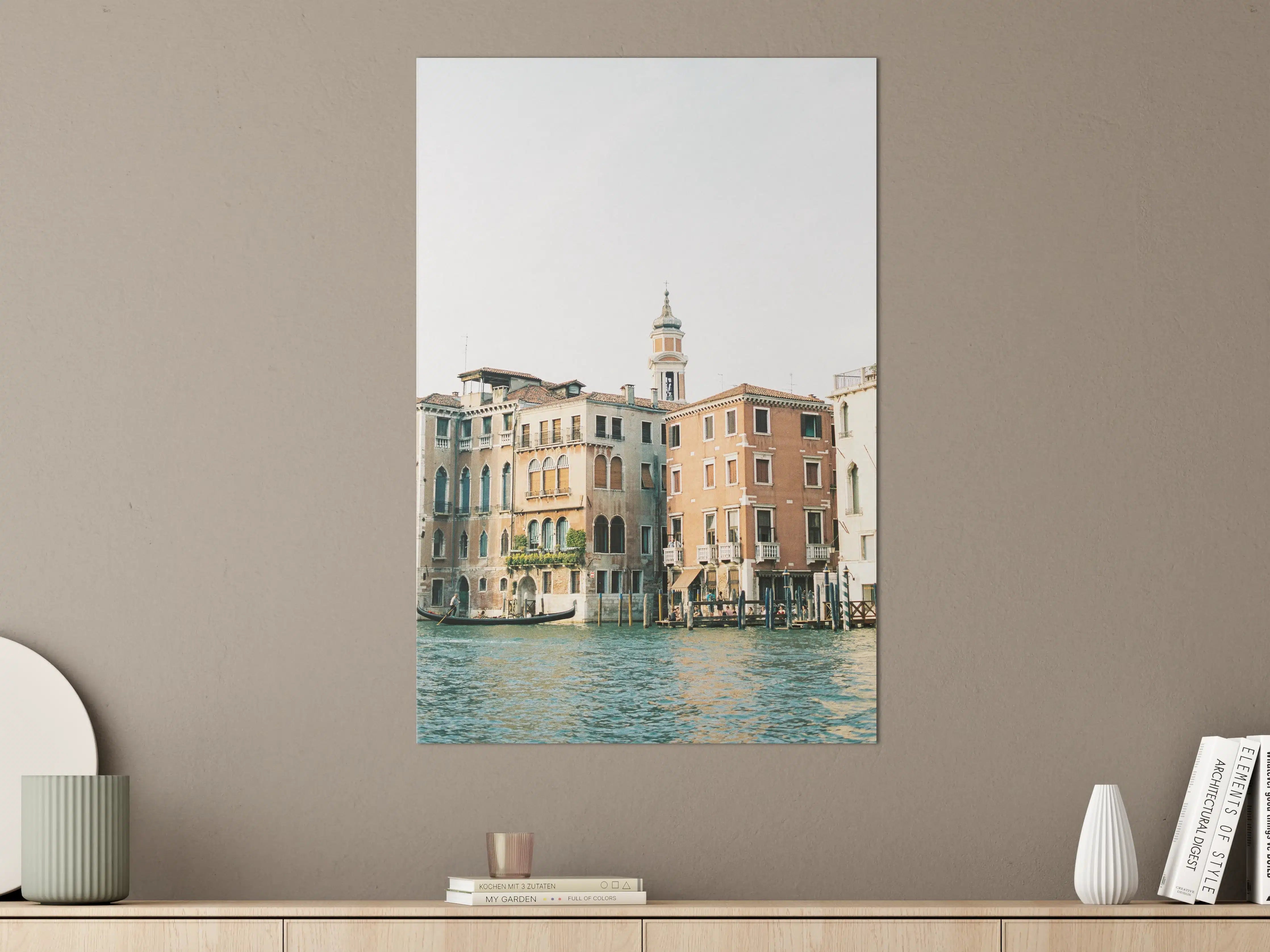 Große Wandbilder - Venedig Kanal Sommerblick