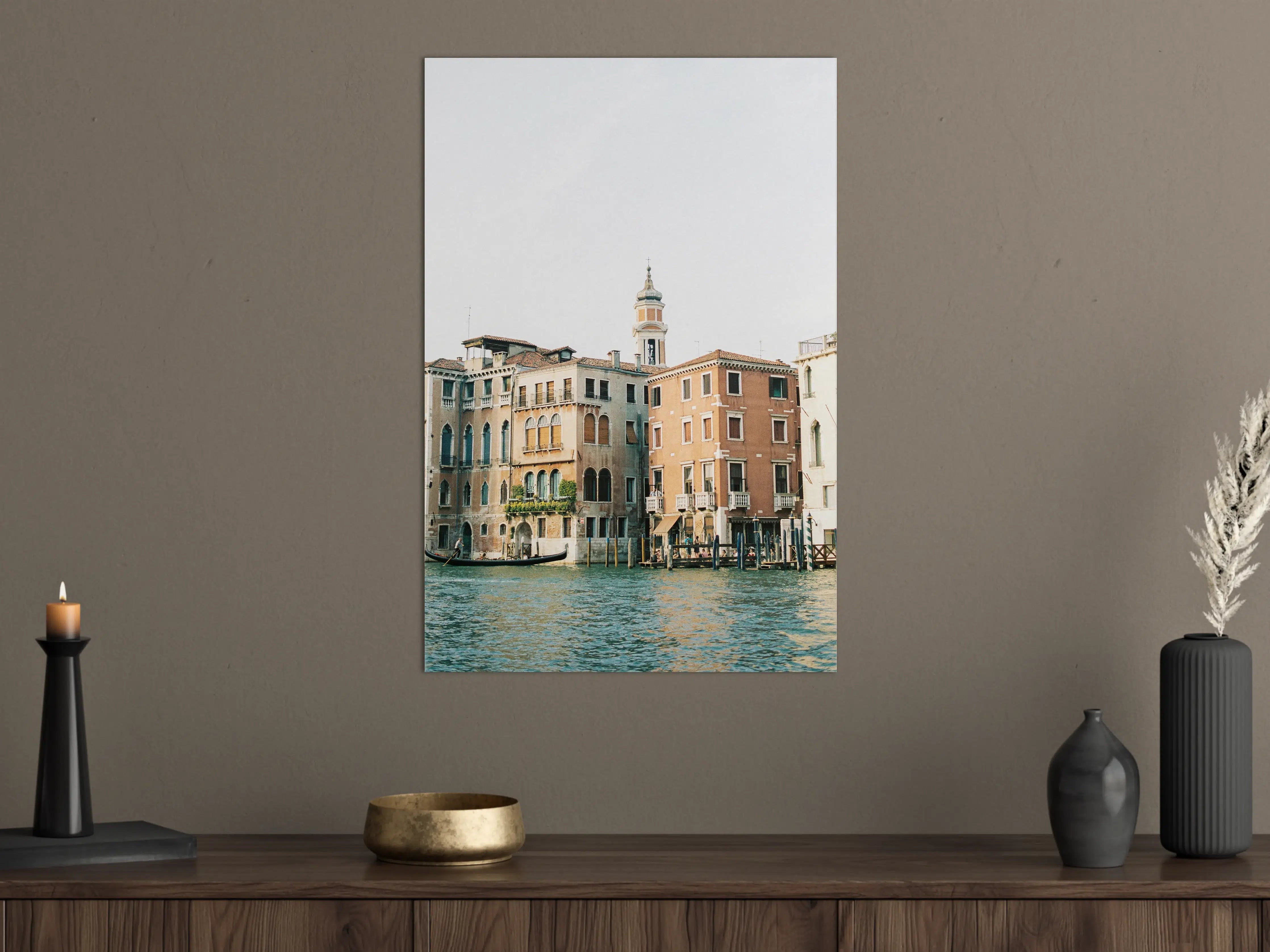 Große Wandbilder - Venedig Kanal Sommerblick