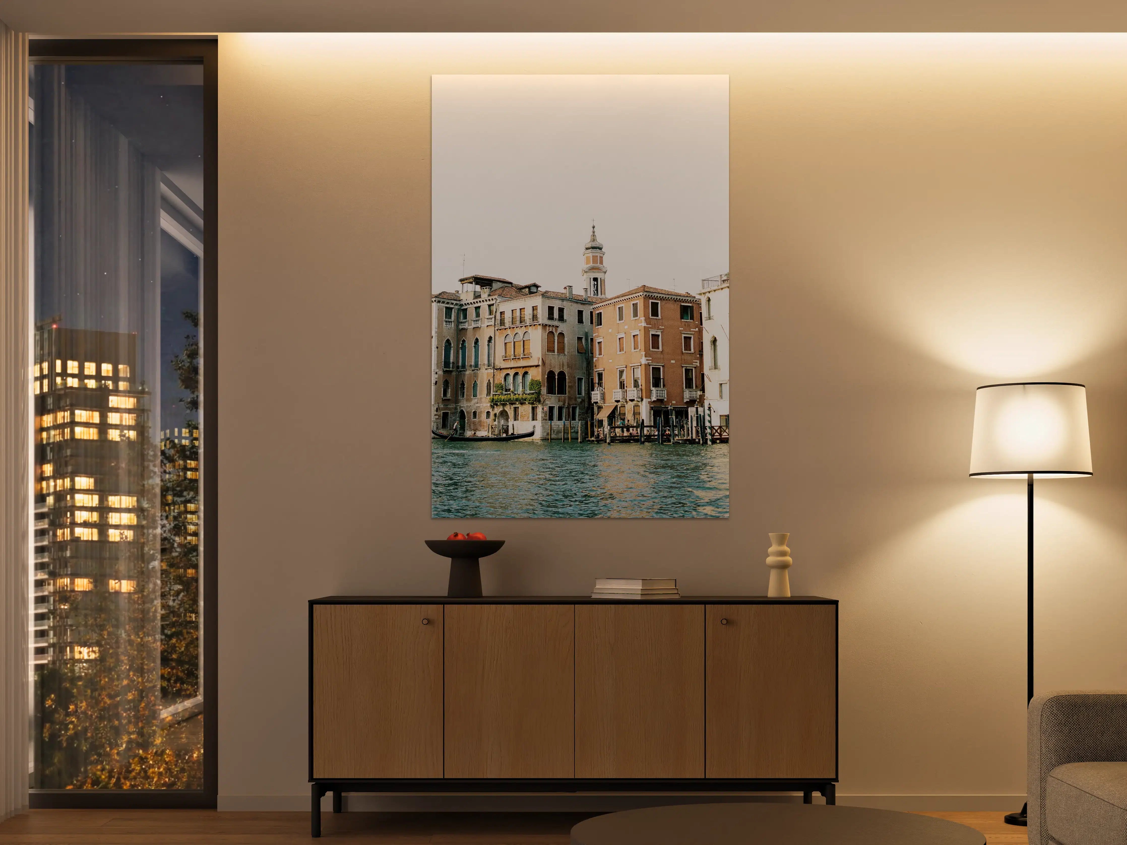 Große Wandbilder - Venedig Kanal Sommerblick