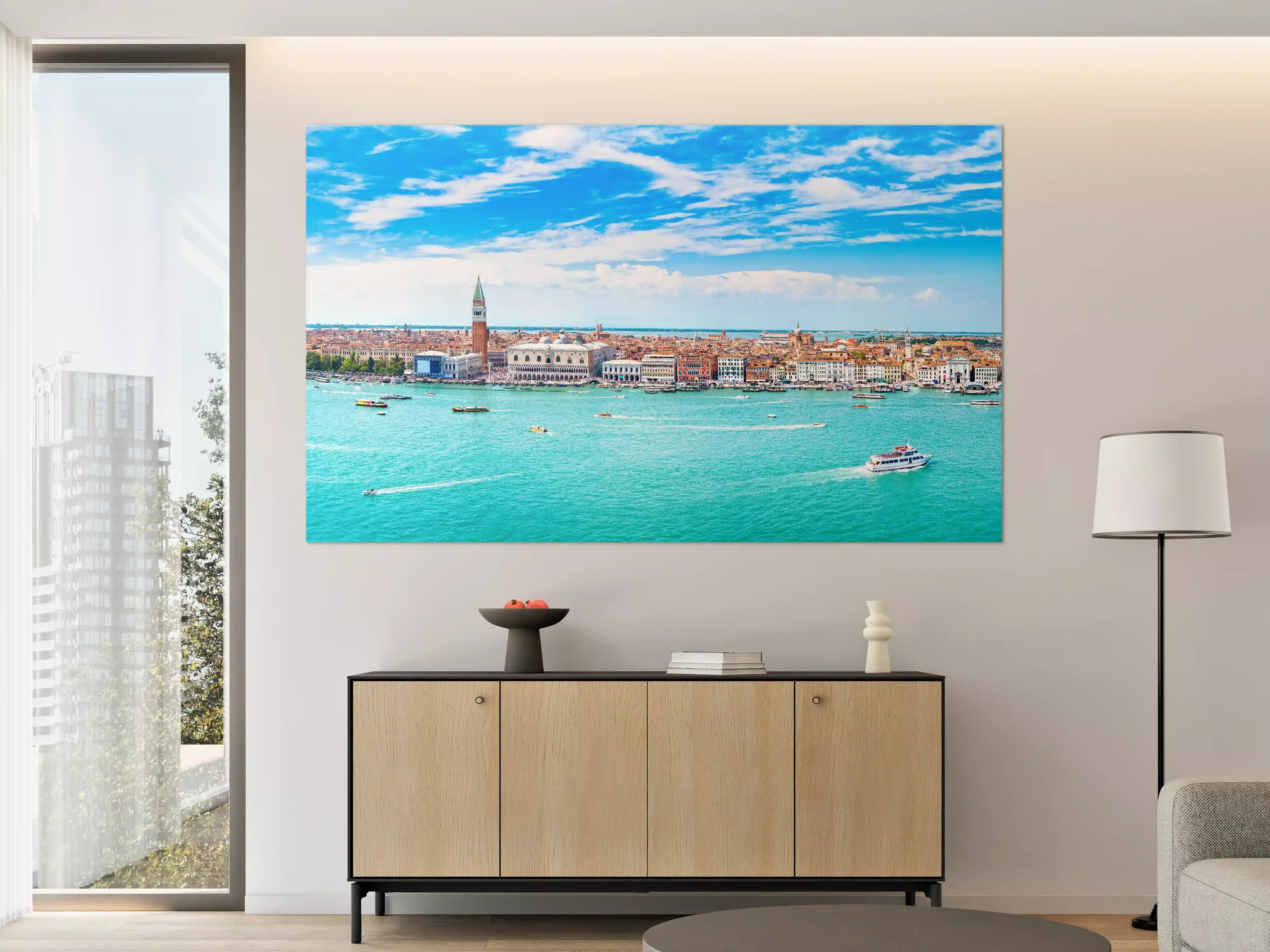 Große Wandbilder - Venedig Panoramaluftaufnahme