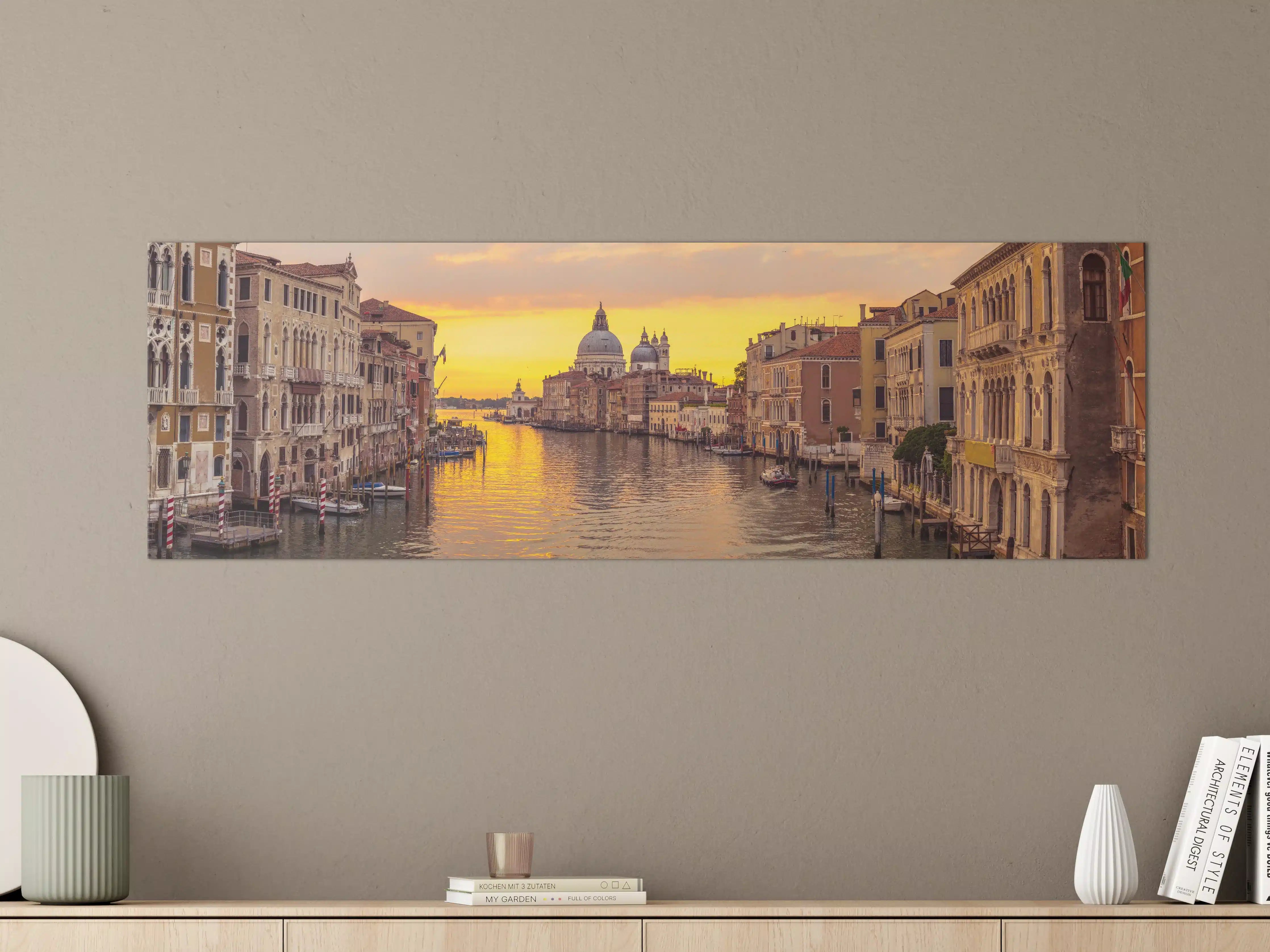 Große Wandbilder - Venedig Skyline Sonnenuntergang