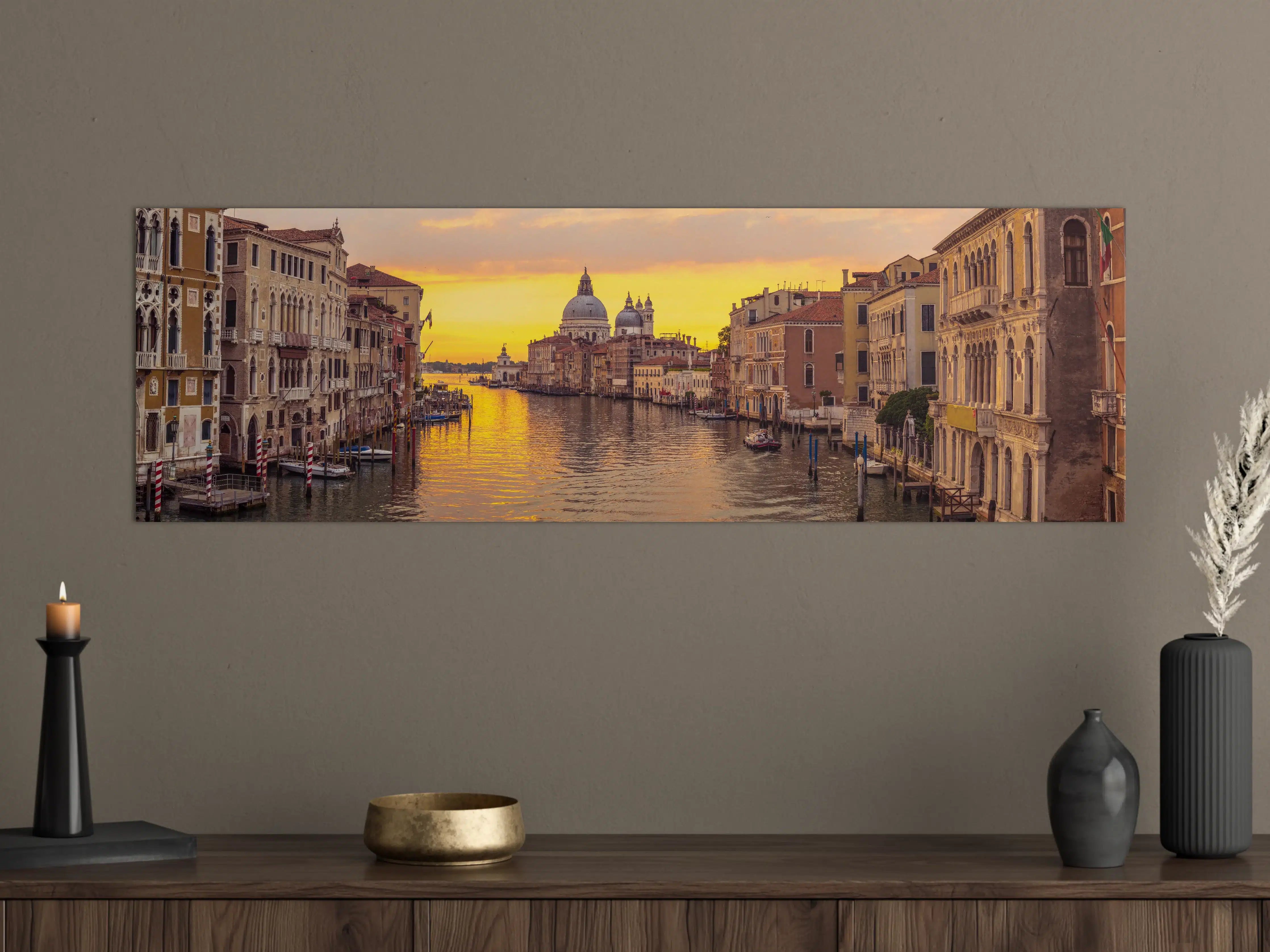 Große Wandbilder - Venedig Skyline Sonnenuntergang