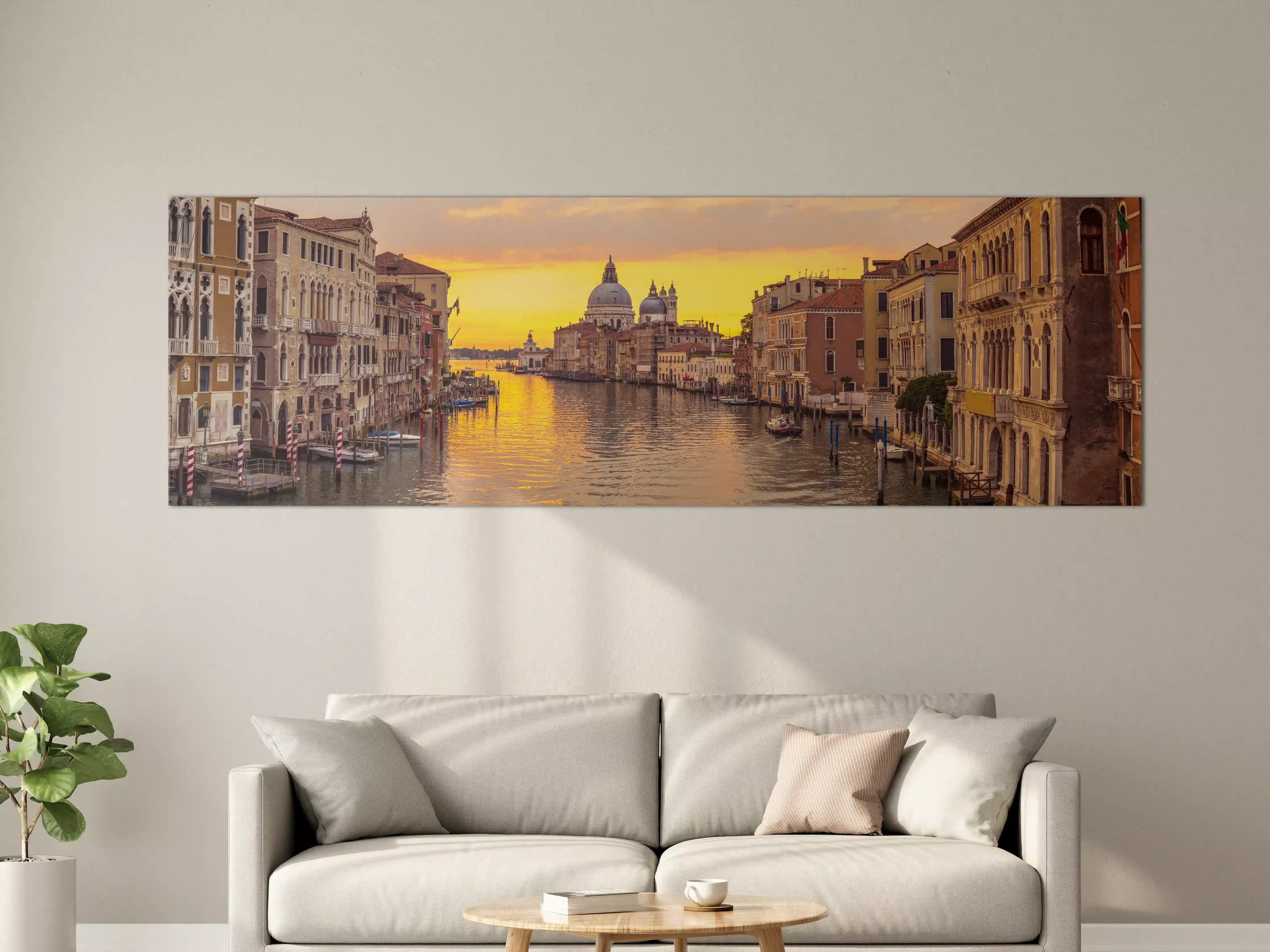 Große Wandbilder - Venedig Skyline Sonnenuntergang