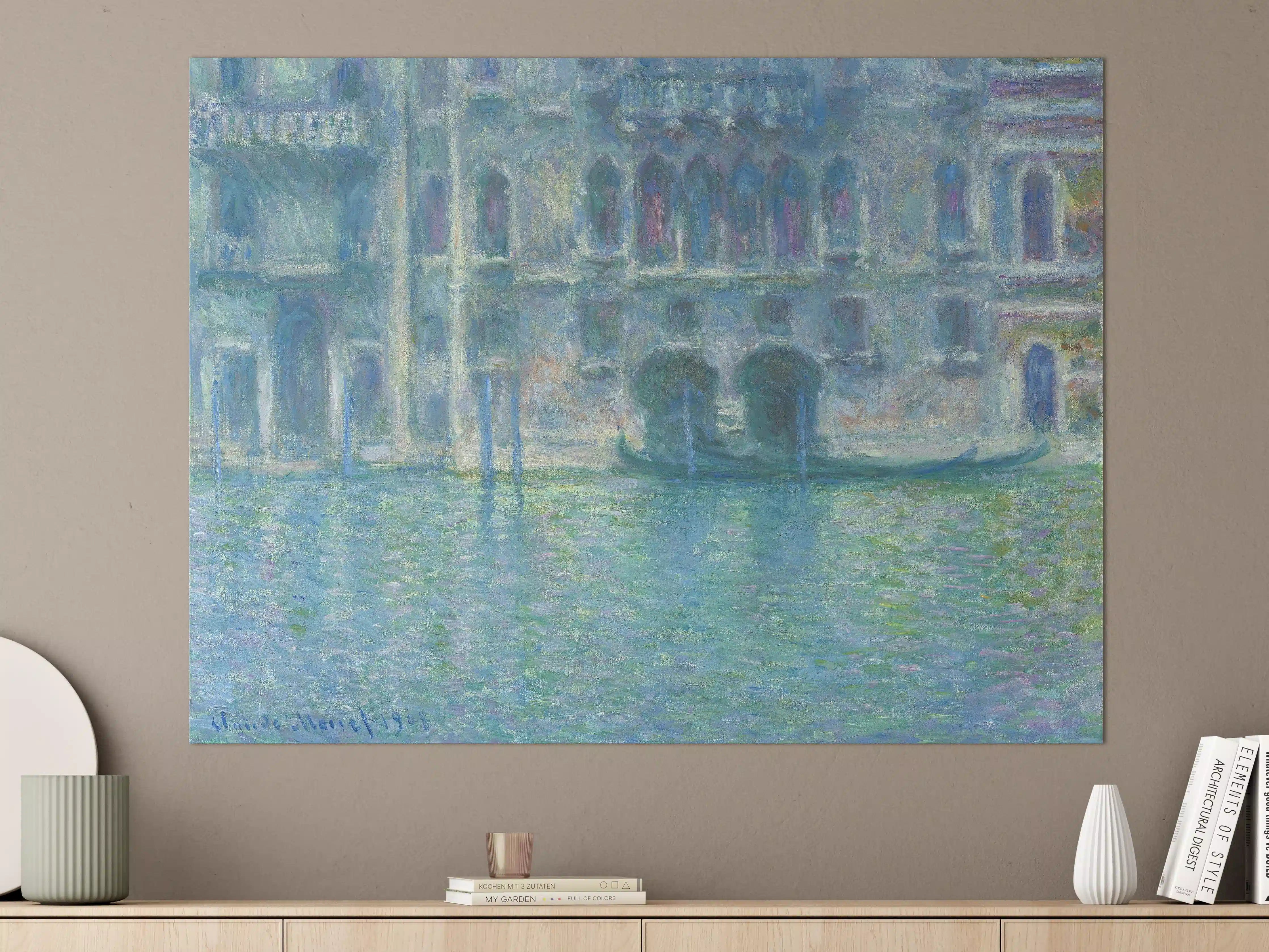 Große Wandbilder - Venetian Canal Sunset