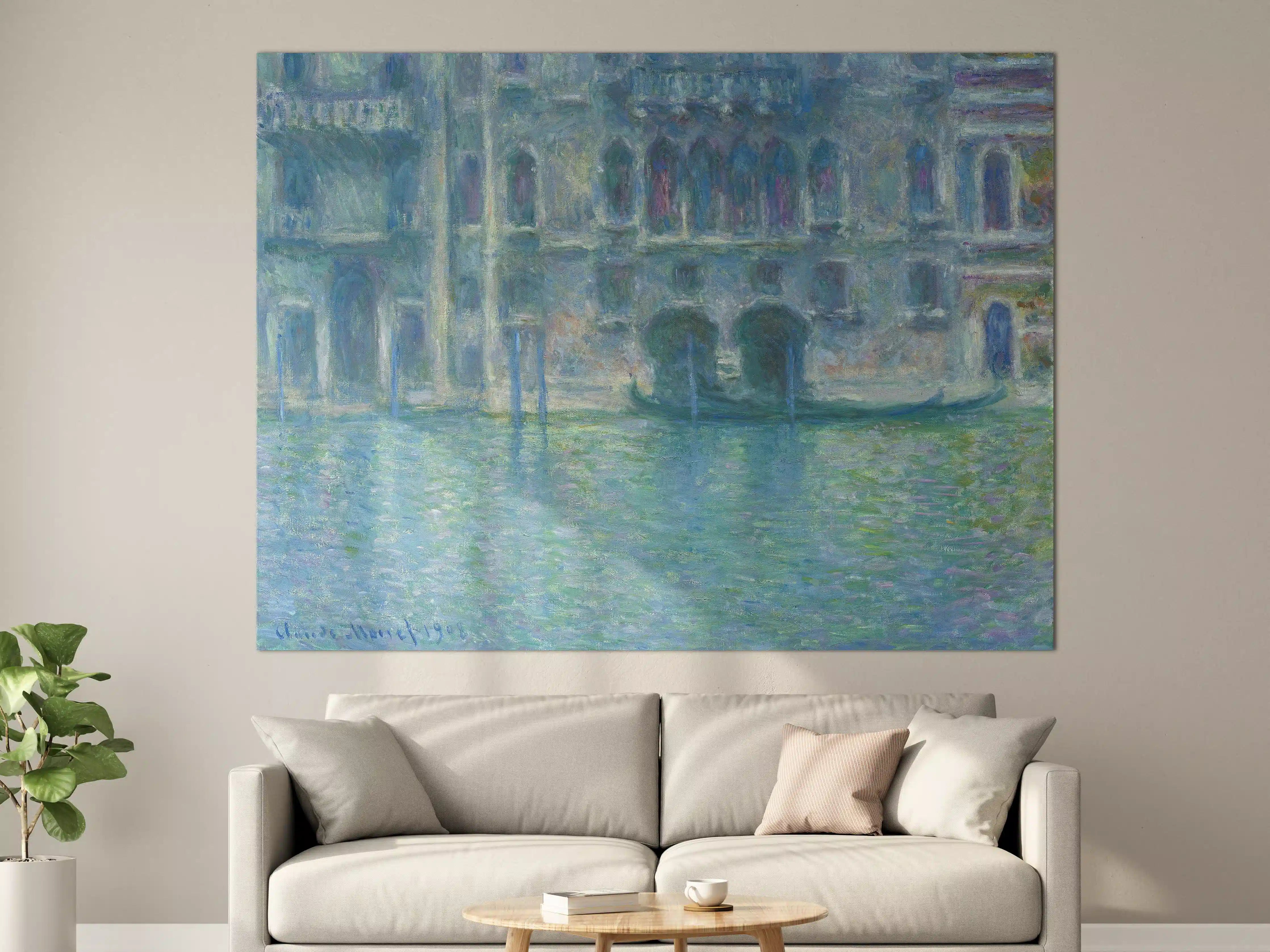 Große Wandbilder - Venetian Canal Sunset