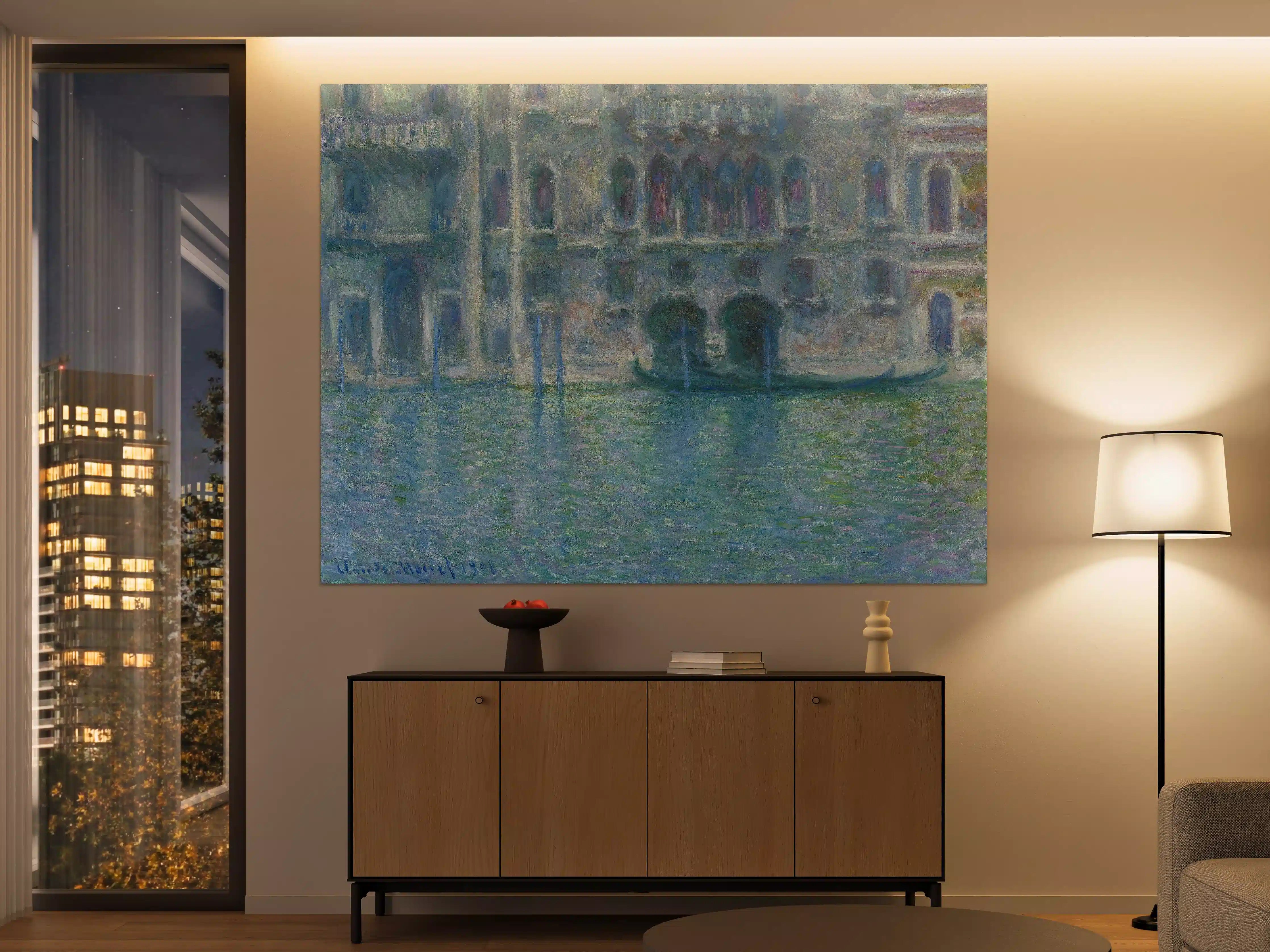 Große Wandbilder - Venetian Canal Sunset