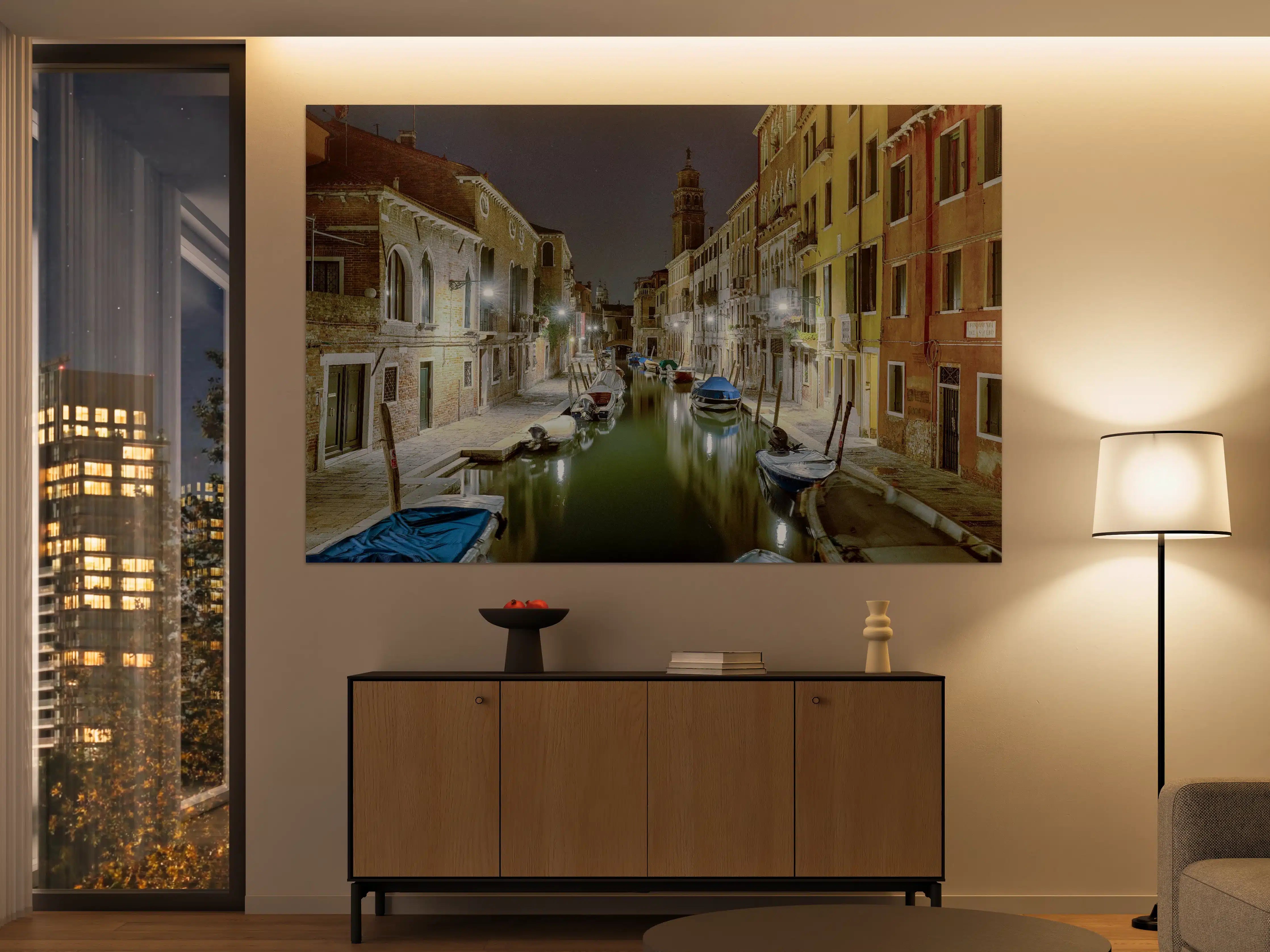 Große Wandbilder - Venezia bei Nacht