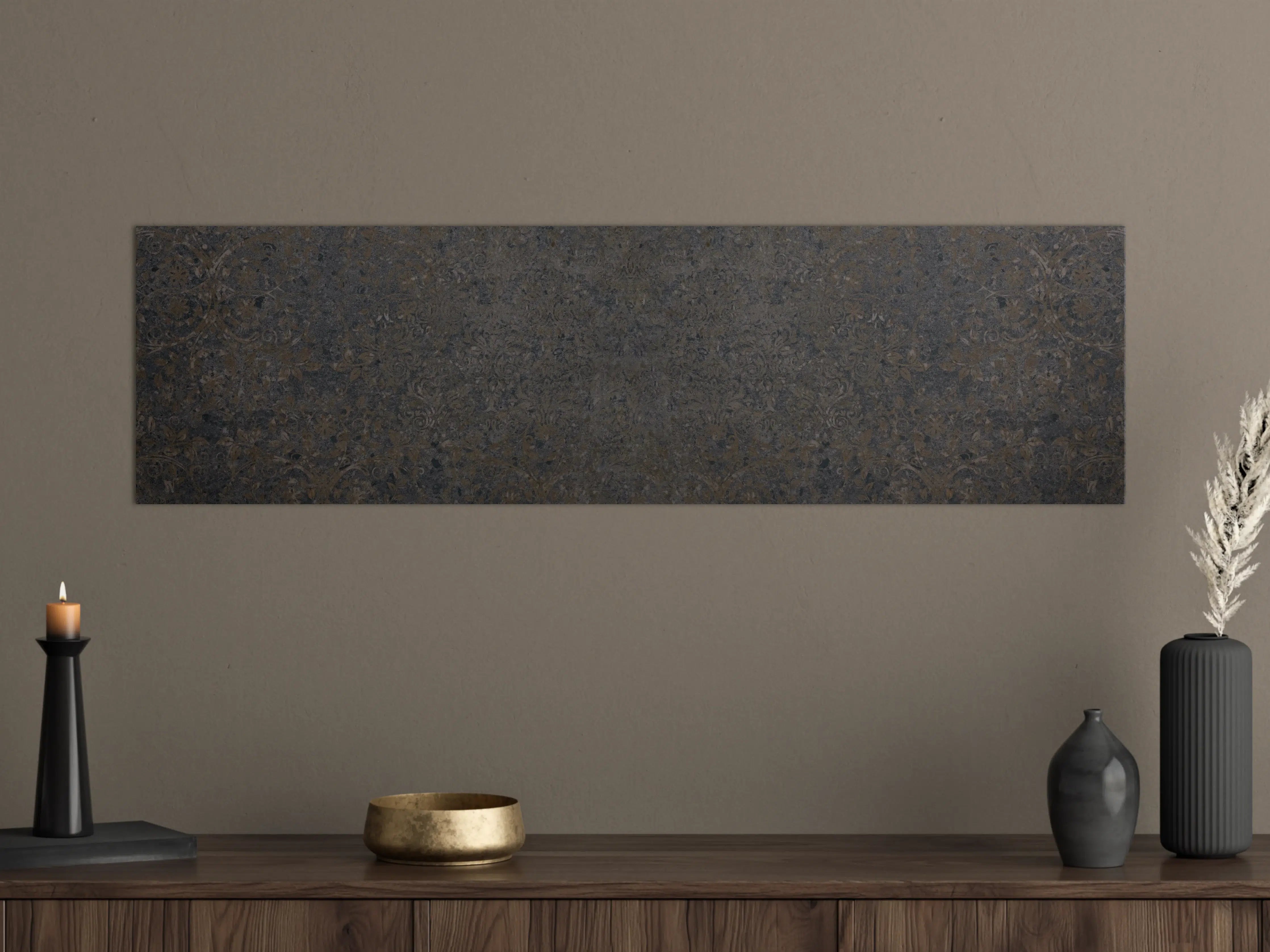 Große Wandbilder - Vintage Patchwork Stein-Textur