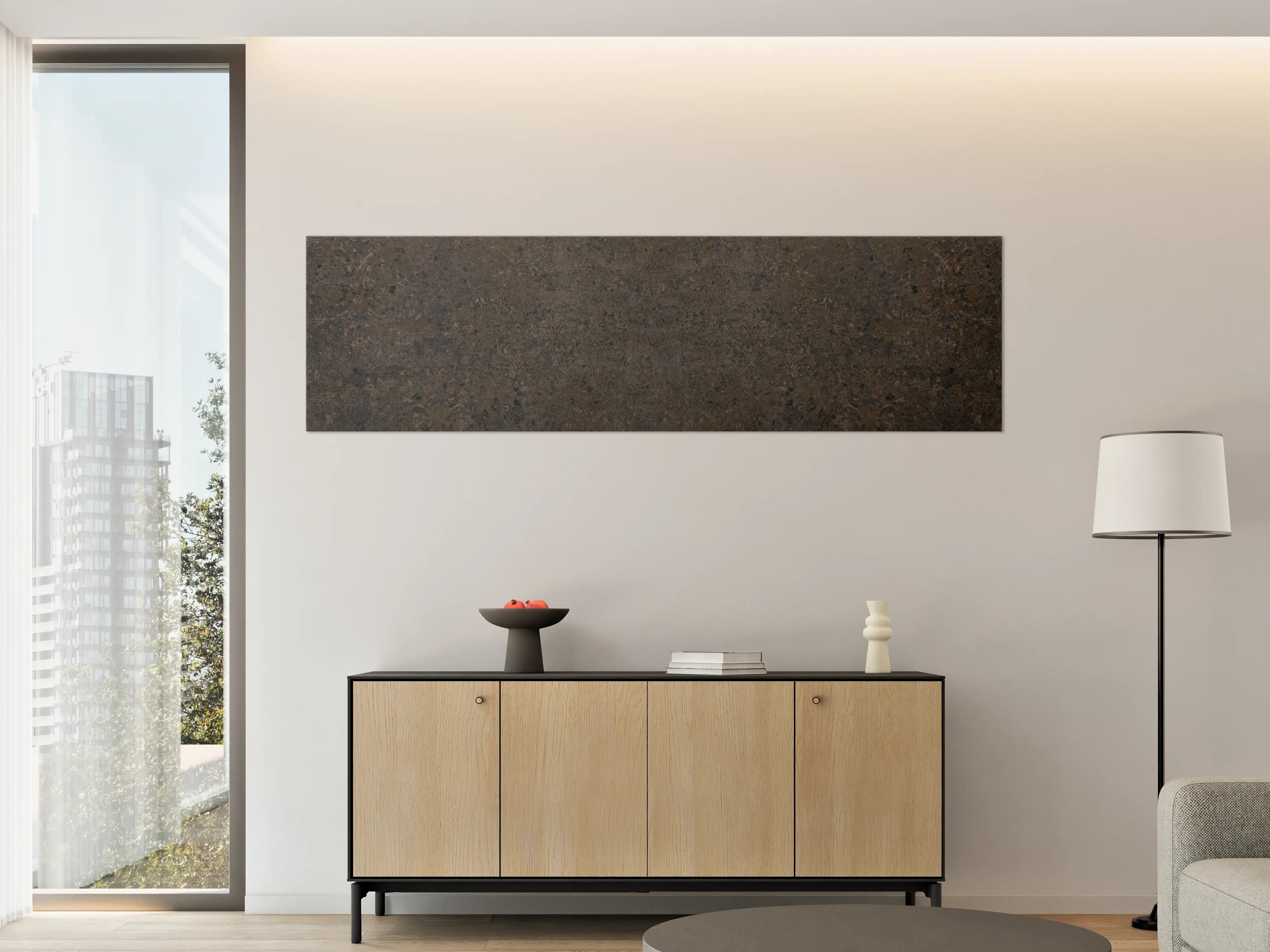 Große Wandbilder - Vintage Patchwork Stein-Textur