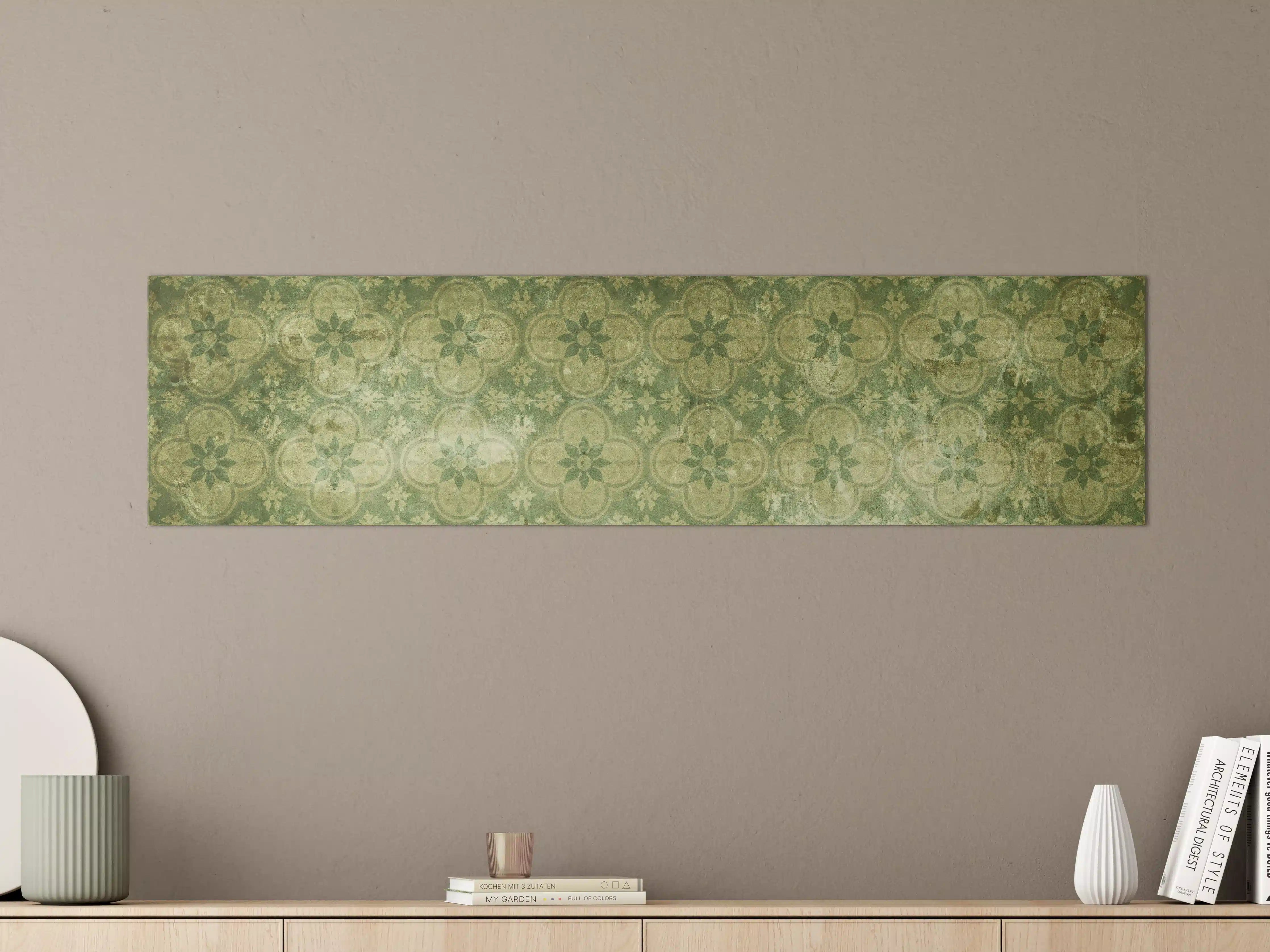 Große Wandbilder - Vintage Retro Mosaikfliesen