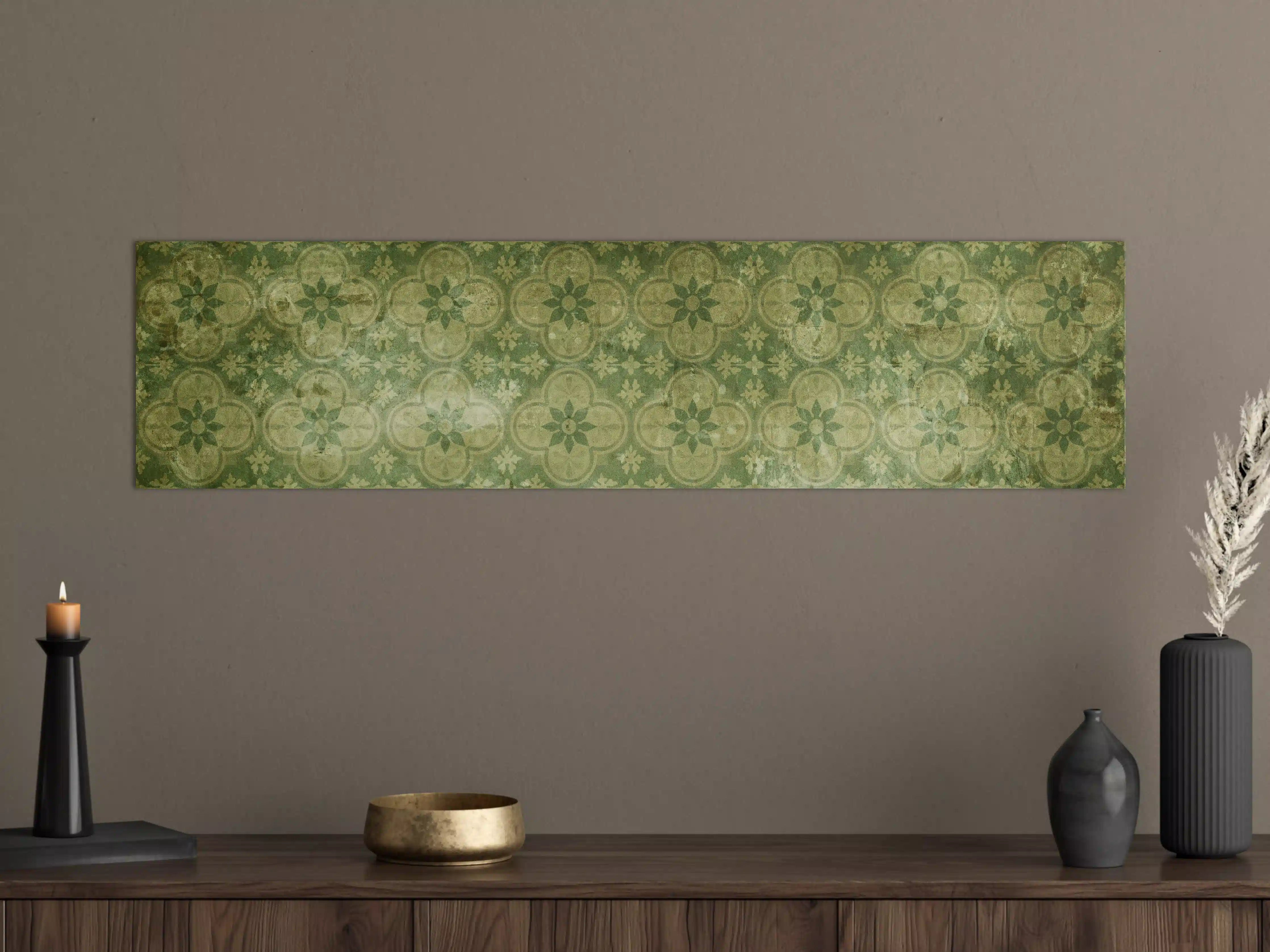 Große Wandbilder - Vintage Retro Mosaikfliesen