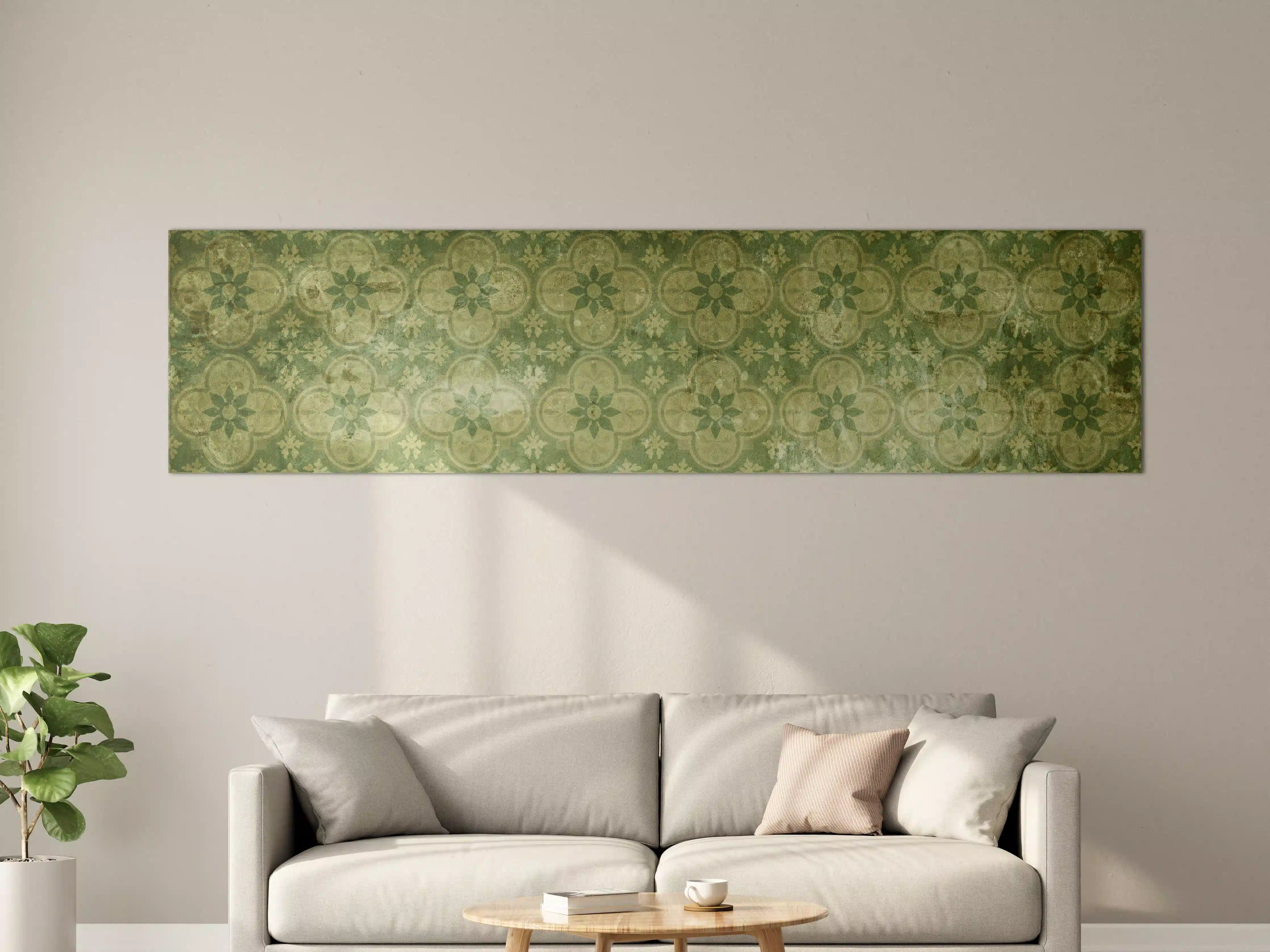 Große Wandbilder - Vintage Retro Mosaikfliesen