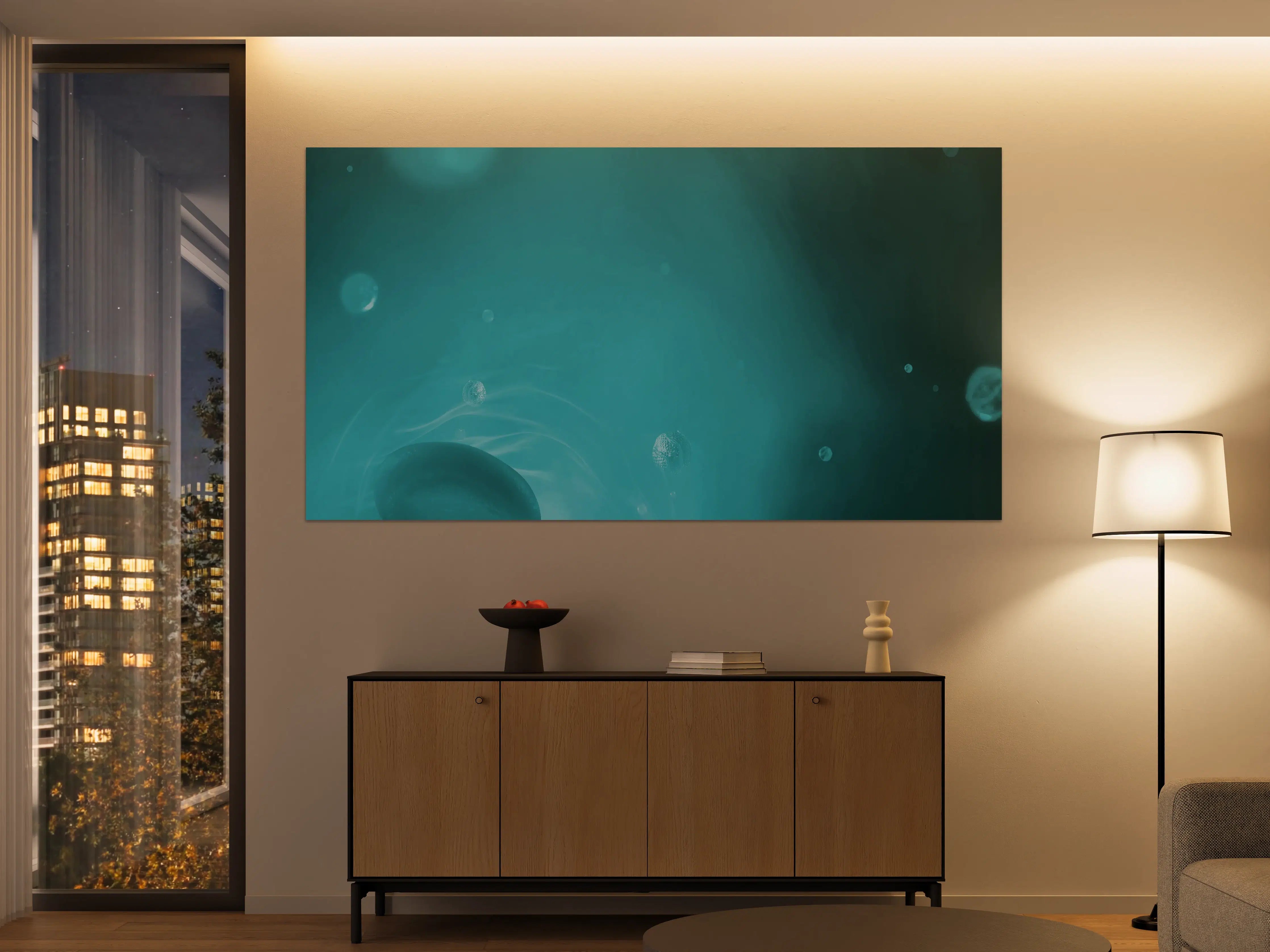 Große Wandbilder - Wässriger Tauchgang