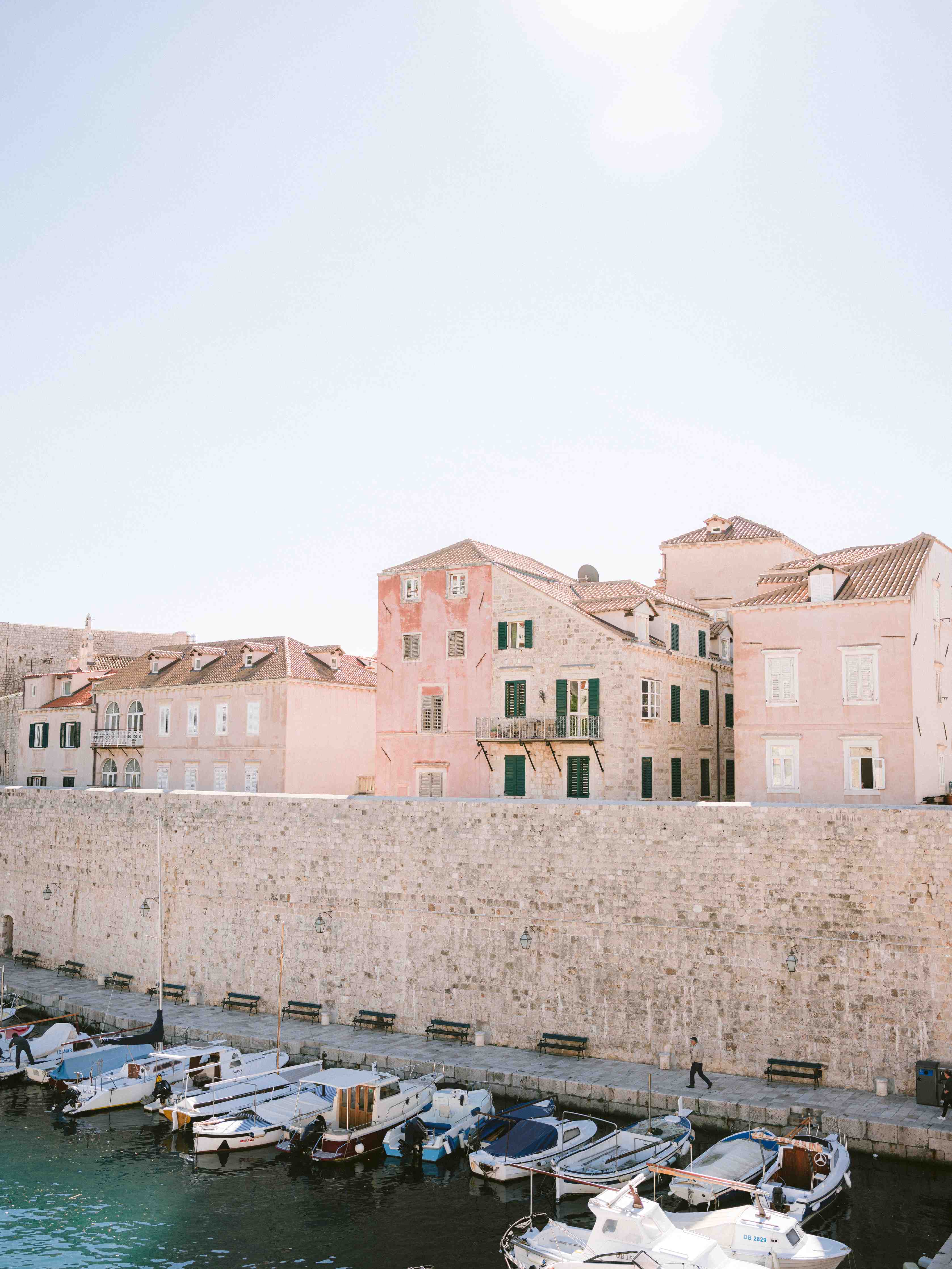 Große Wandbilder-Walls of Dubrovnik ||