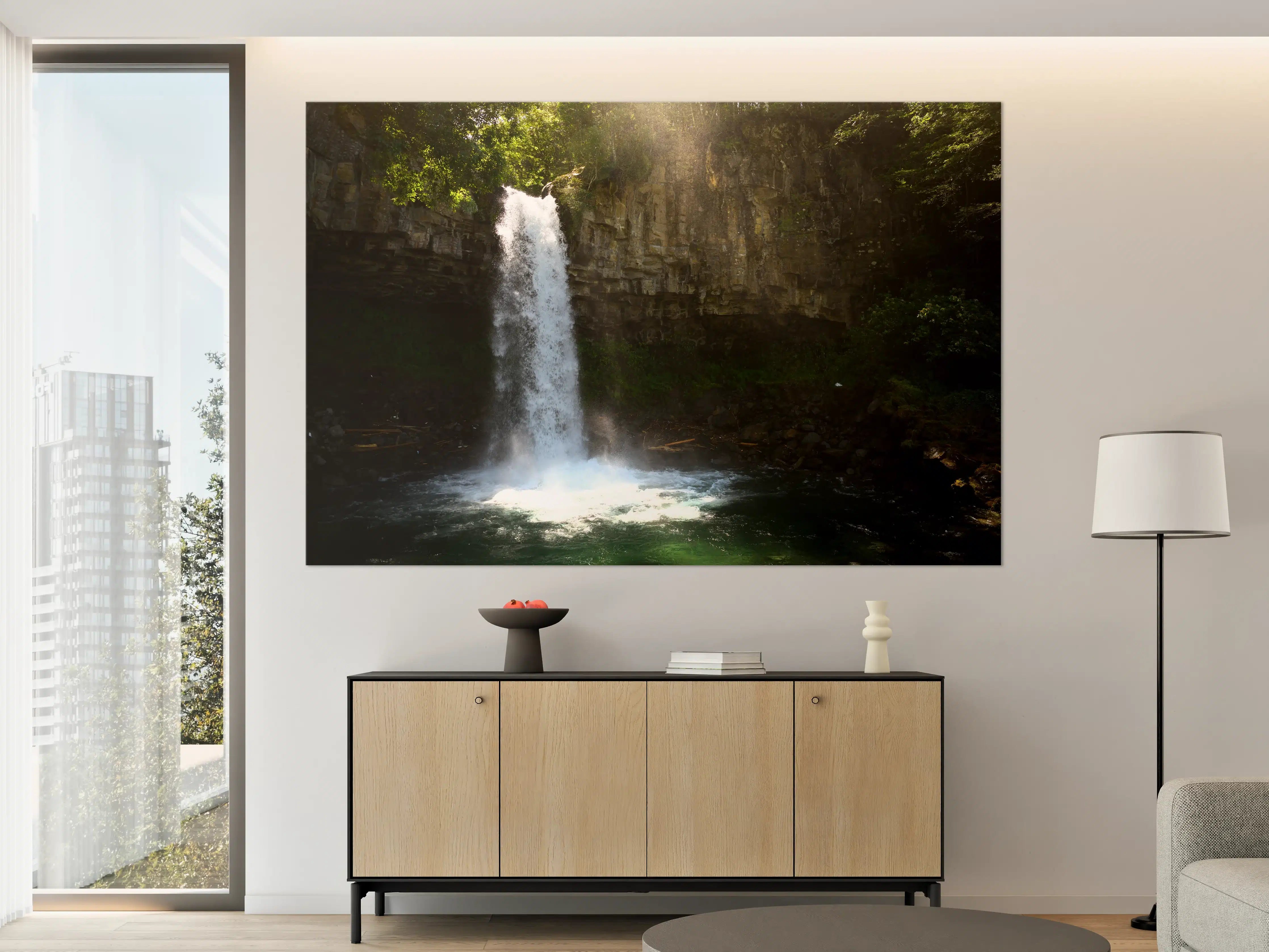 Große Wandbilder - Wancheng - Wasserfall