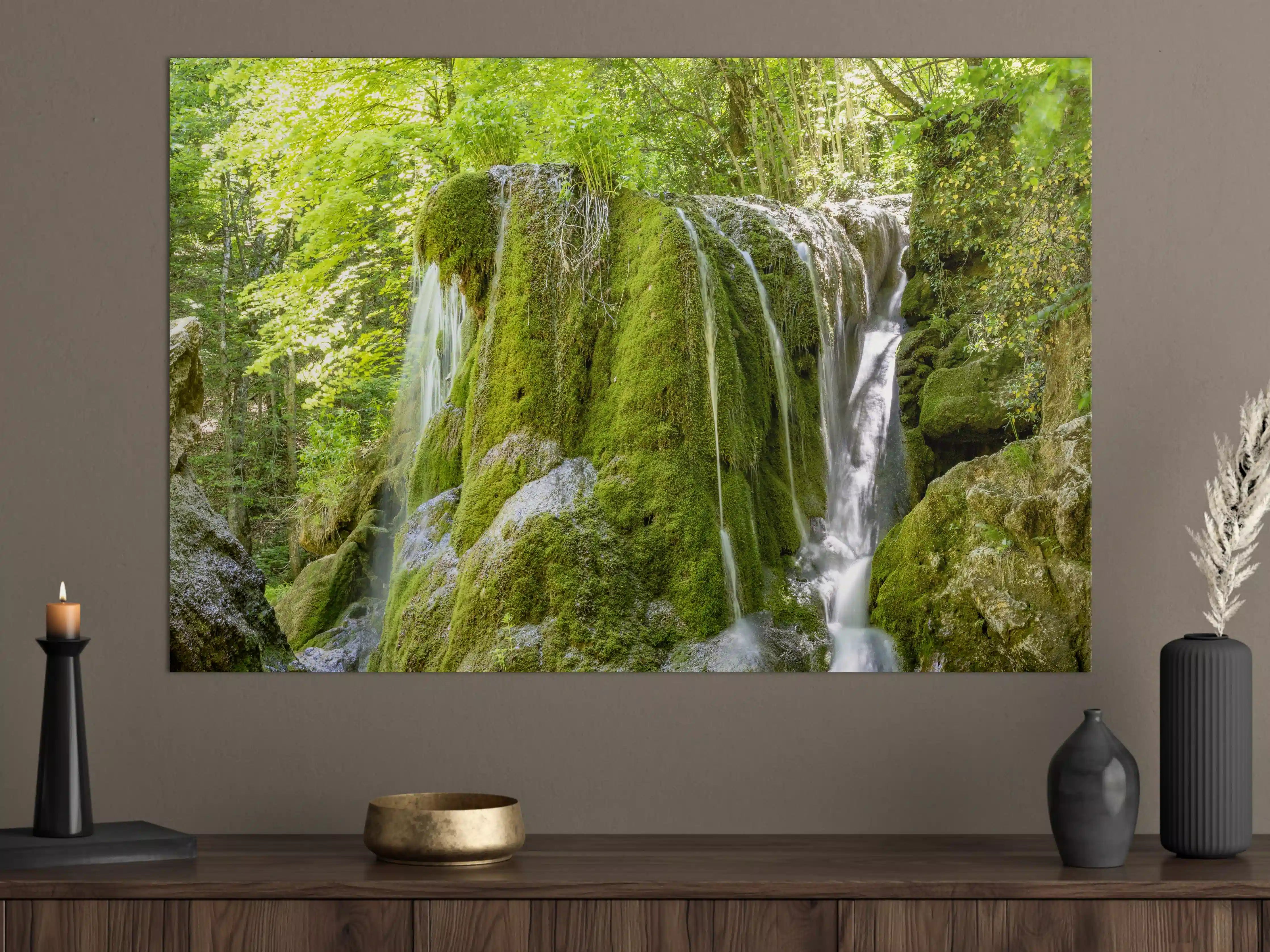 Große Wandbilder - Wasserfall im Wald - Sevastopol