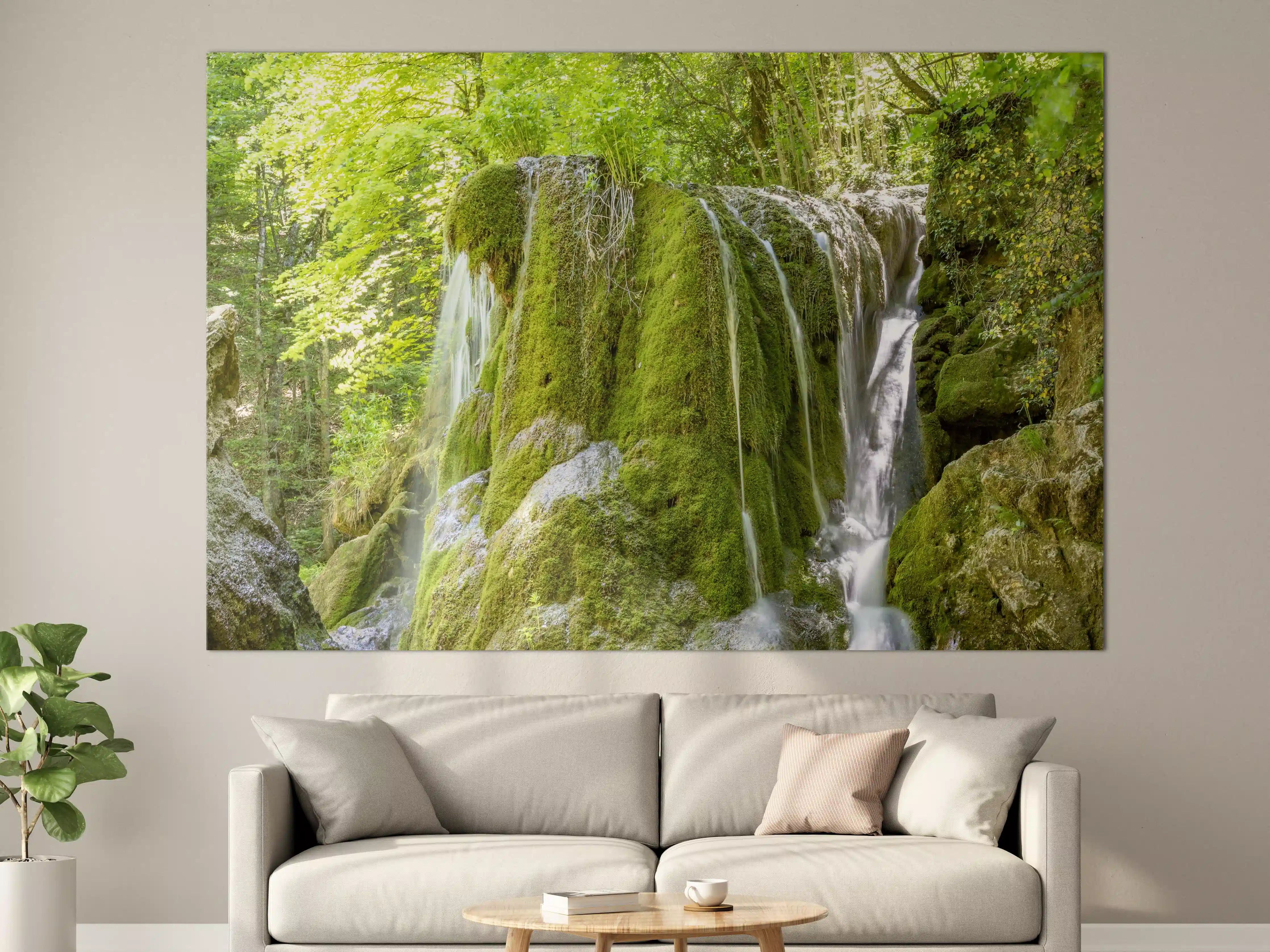 Große Wandbilder - Wasserfall im Wald - Sevastopol